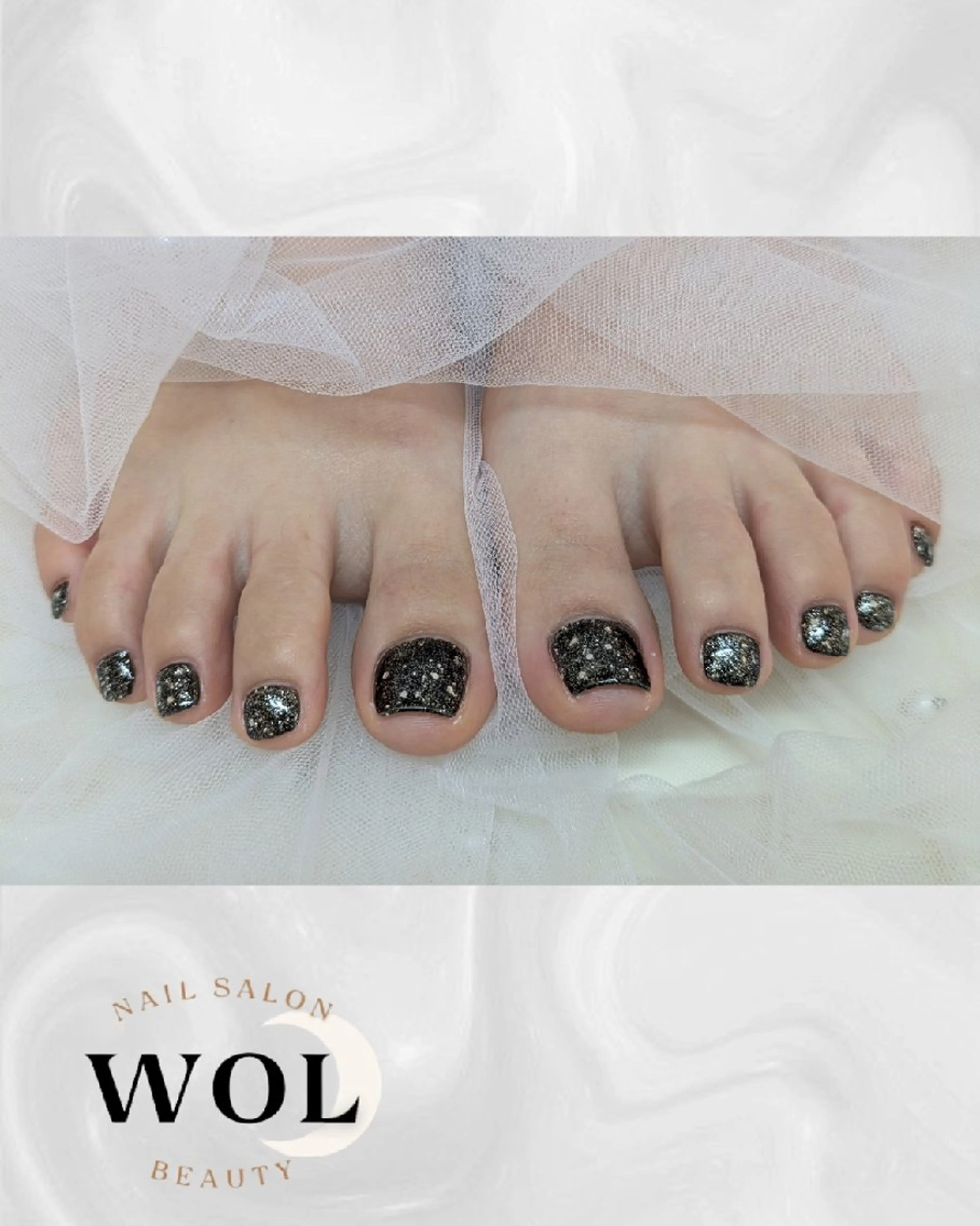 ネイル フットネイル nailsalon🌙WOL所属・WOL🌙 momokoのネイルデザイン