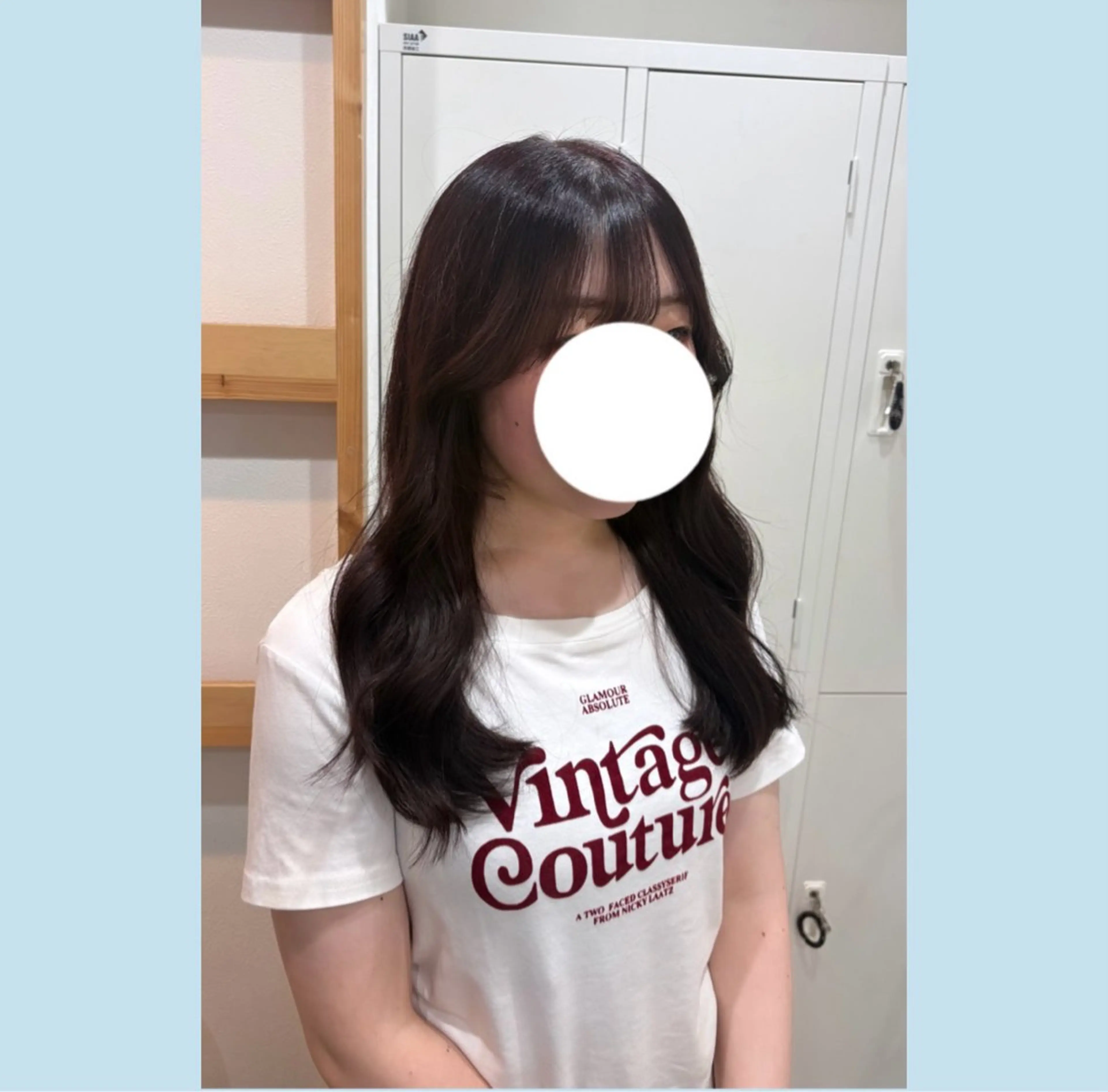 セミロング カラー カット ヘアカラー soyon まなか🍀のヘアスタイル