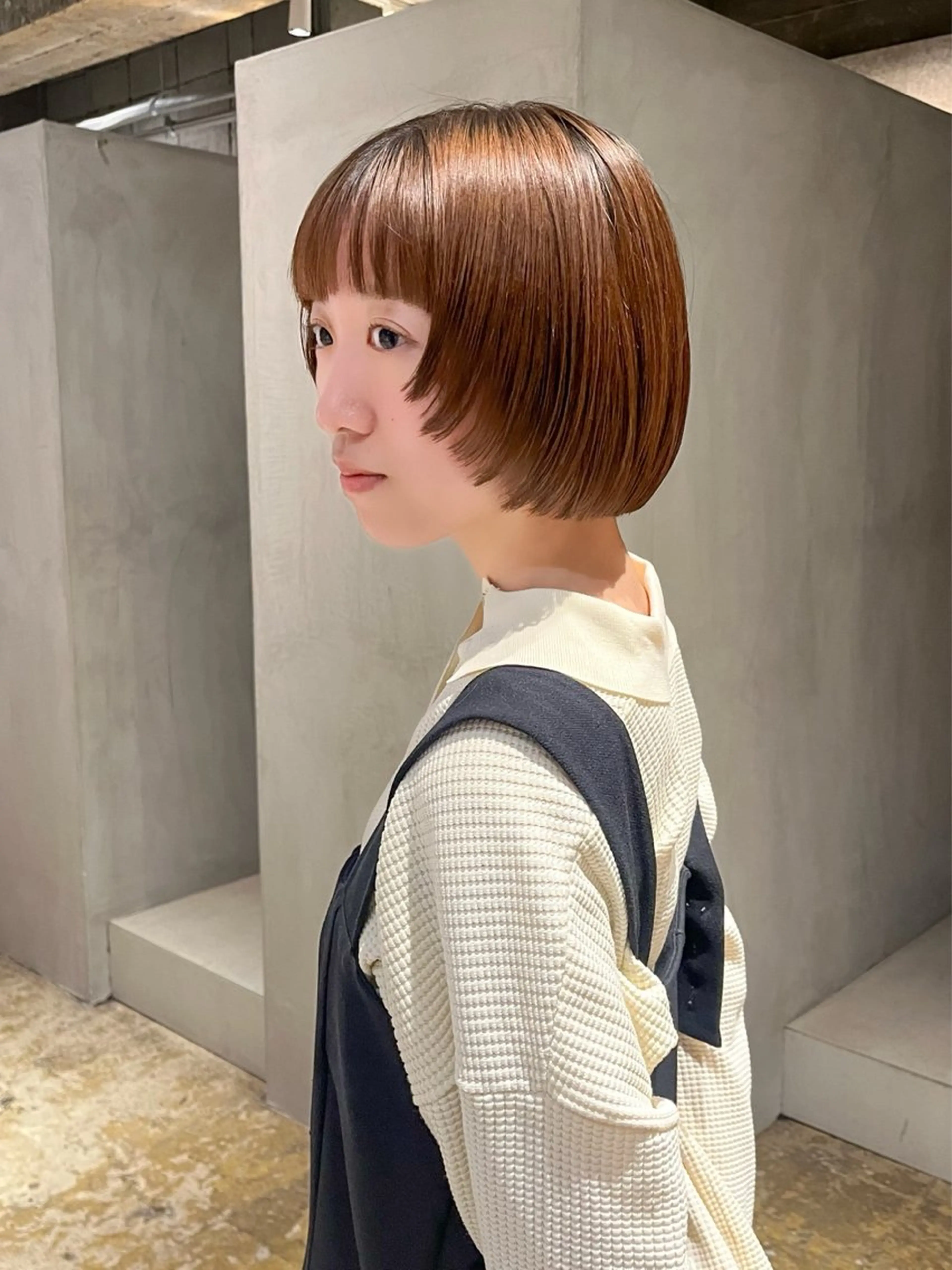 【モデル募集】カラー＋ボブにカット、SNS掲載OKの方/10​〜​20代限定/ご自身の写真をお送りくださいの写真