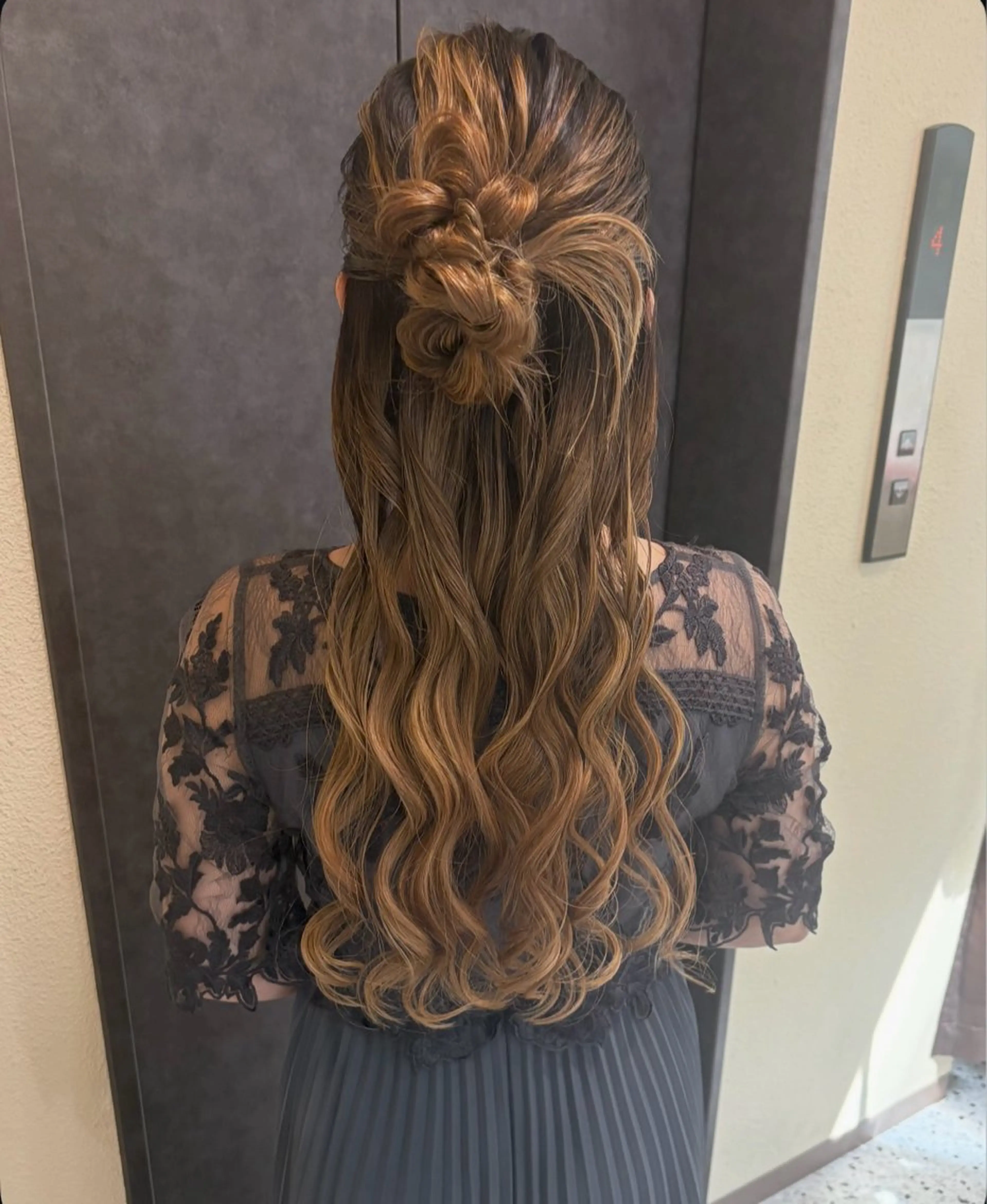 ロング ヘアセット Mila chihiroのヘアスタイル