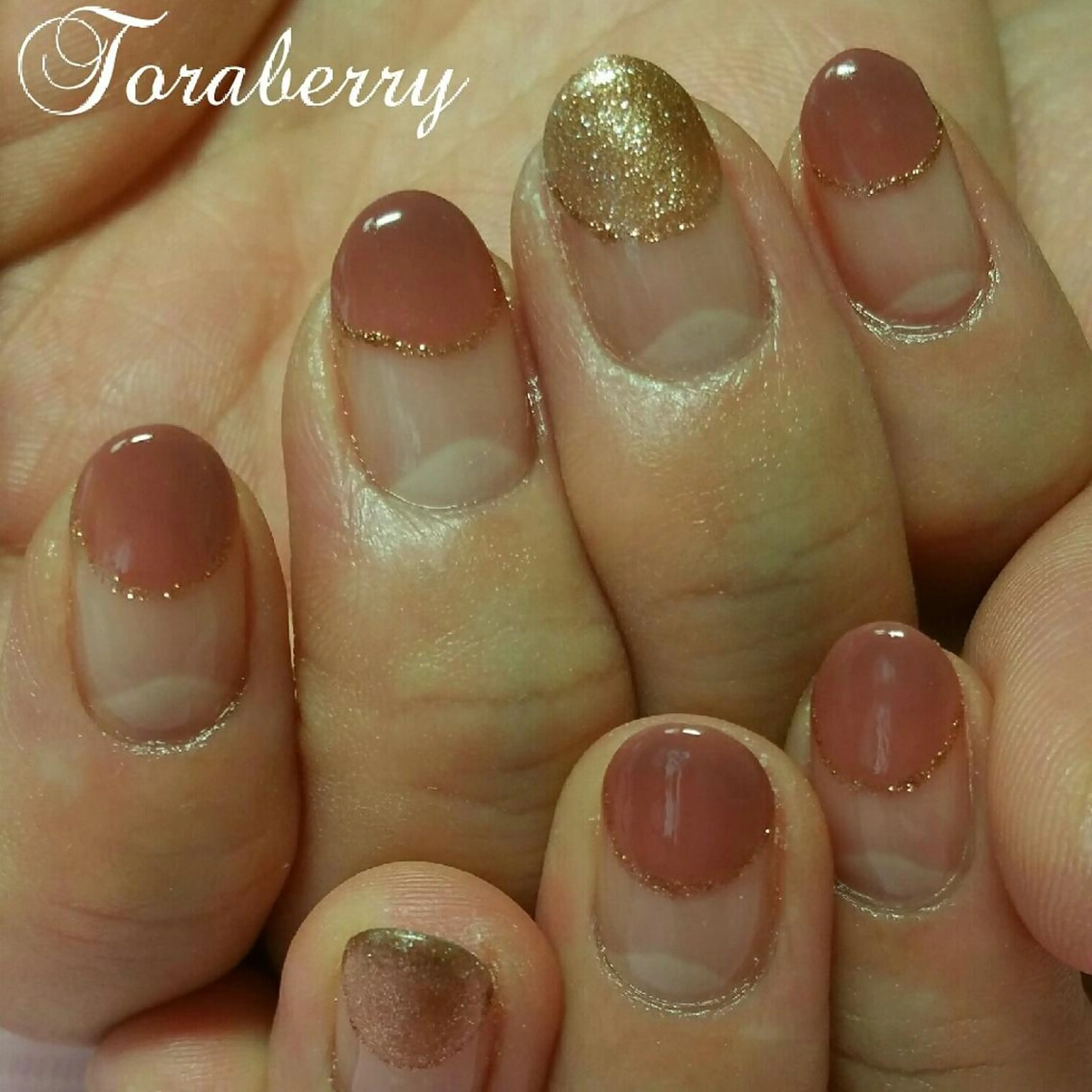 ネイル フレンチネイル ハンドネイル ネイリスト なつみのネイルデザイン