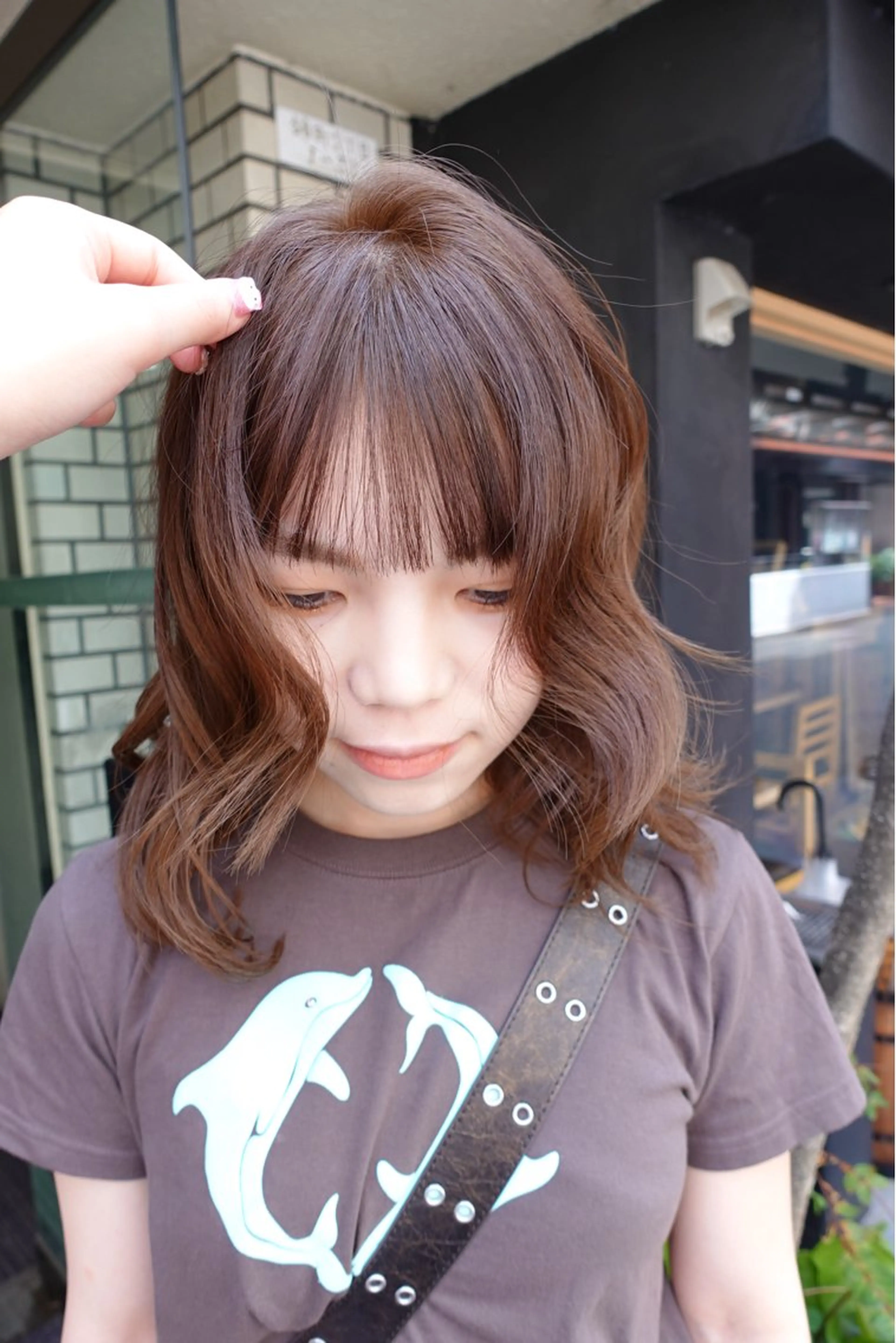 ミディアム カラー ヘアカラー sakura🌸 レイヤー/nelkeのヘアスタイル