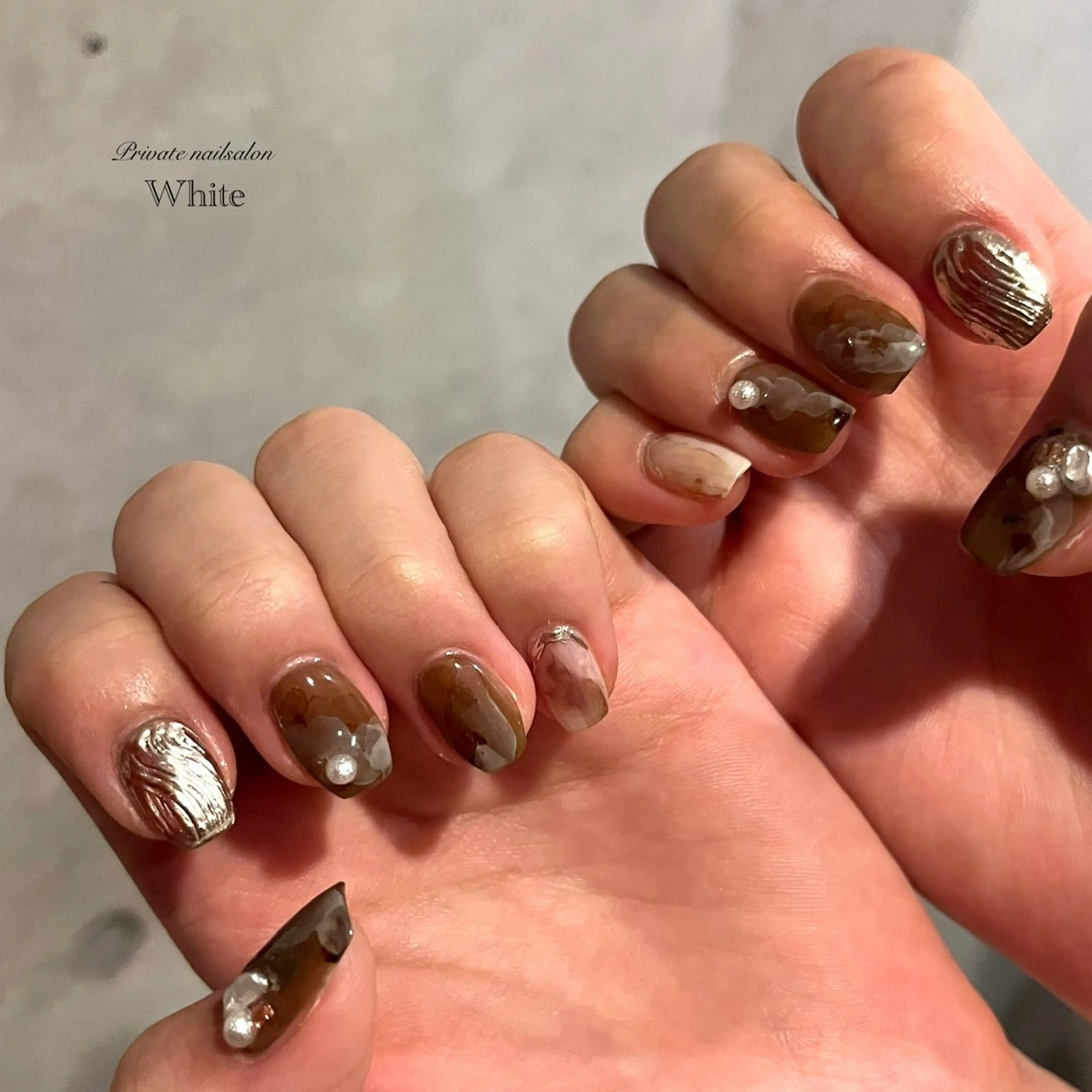 定額🌟ニュアンスネイル🌟【オフあり】【特別ハンドスパ付き】チップサンプルをベースにお好みのカラーで仕上げていきますの写真