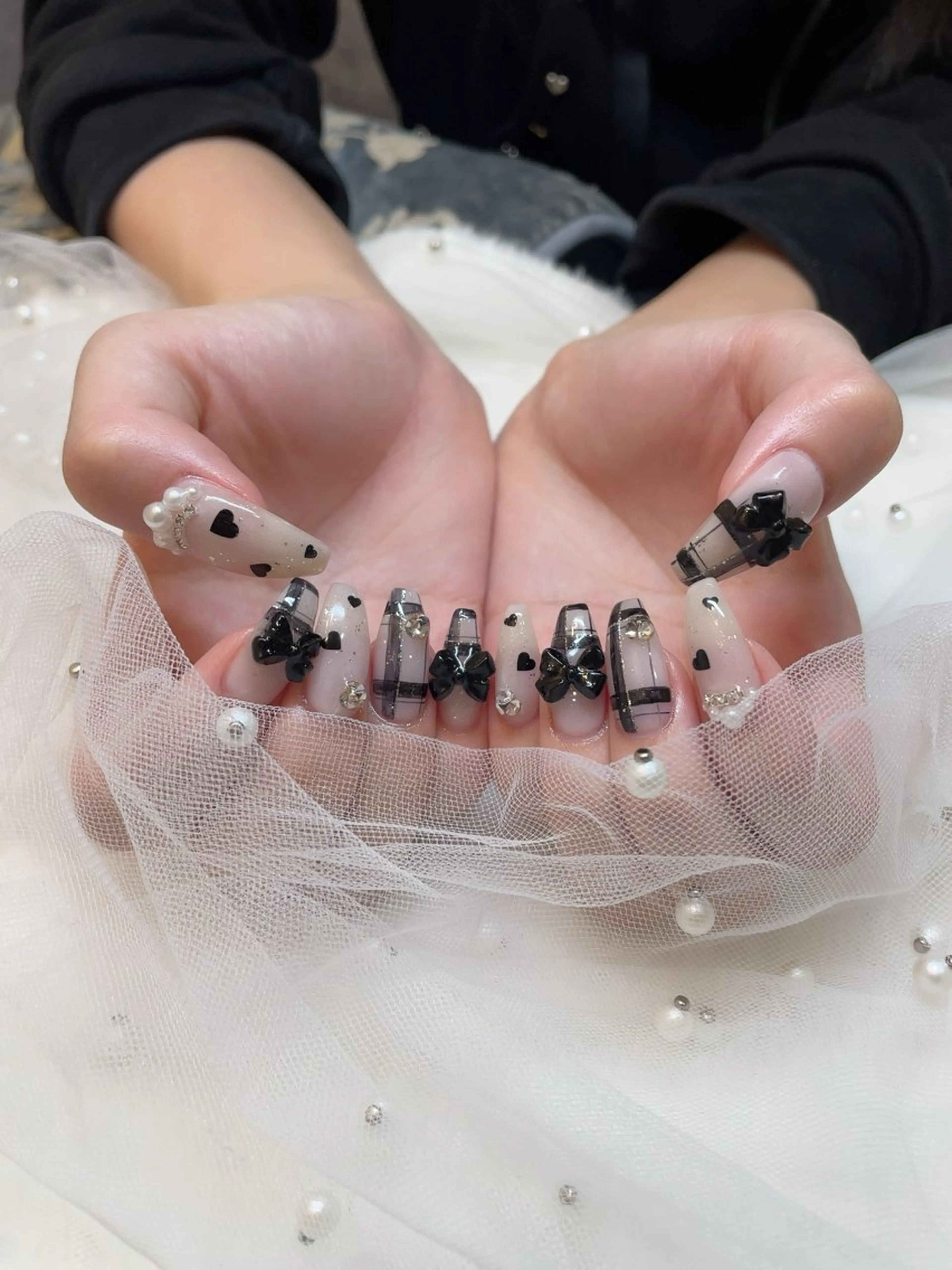 ジェルネイル♡持ち込みアート(オフあり)の写真