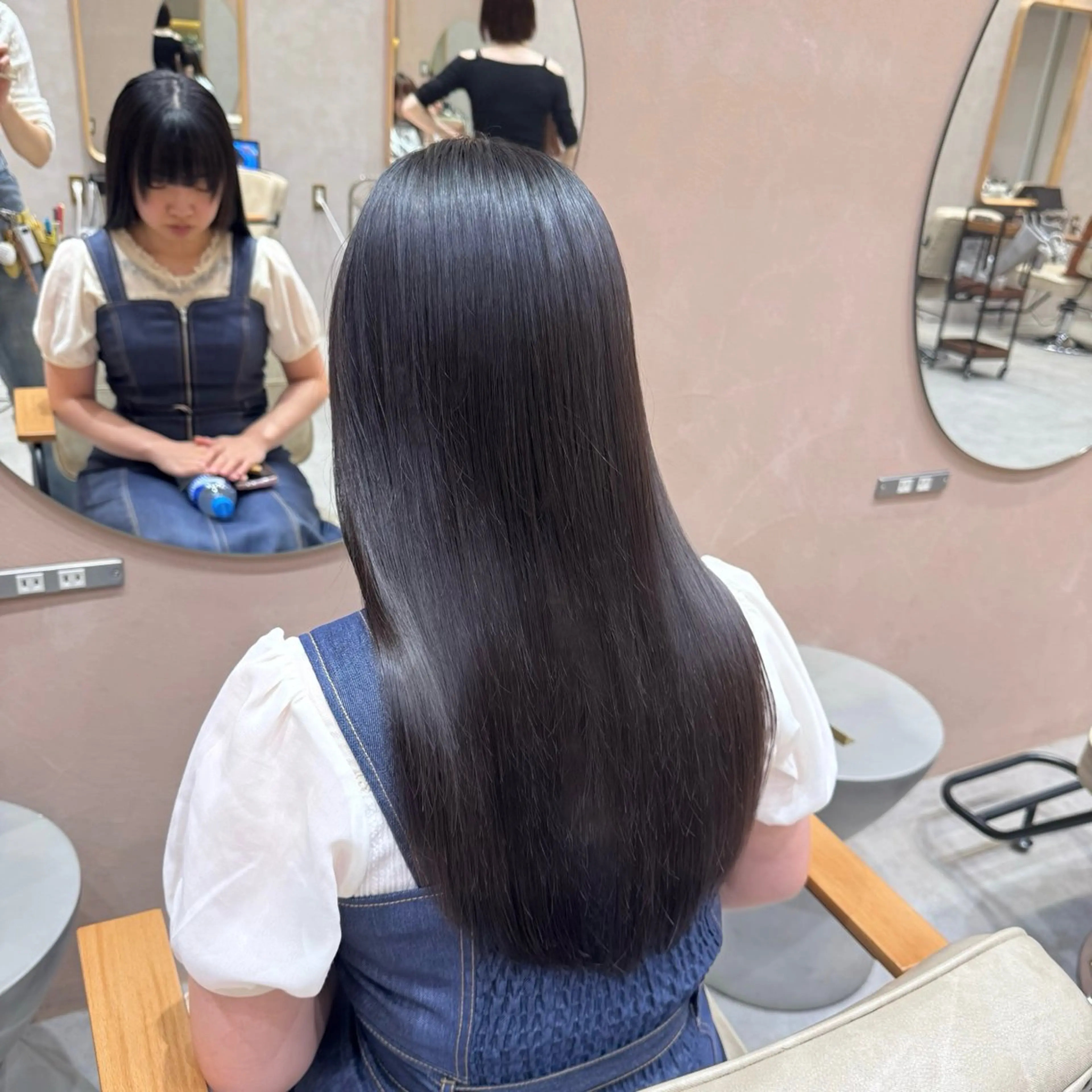 ロング 髪質改善 トリートメント トリートメント 🎧りな /縮毛矯正 /カラー💭のヘアスタイル