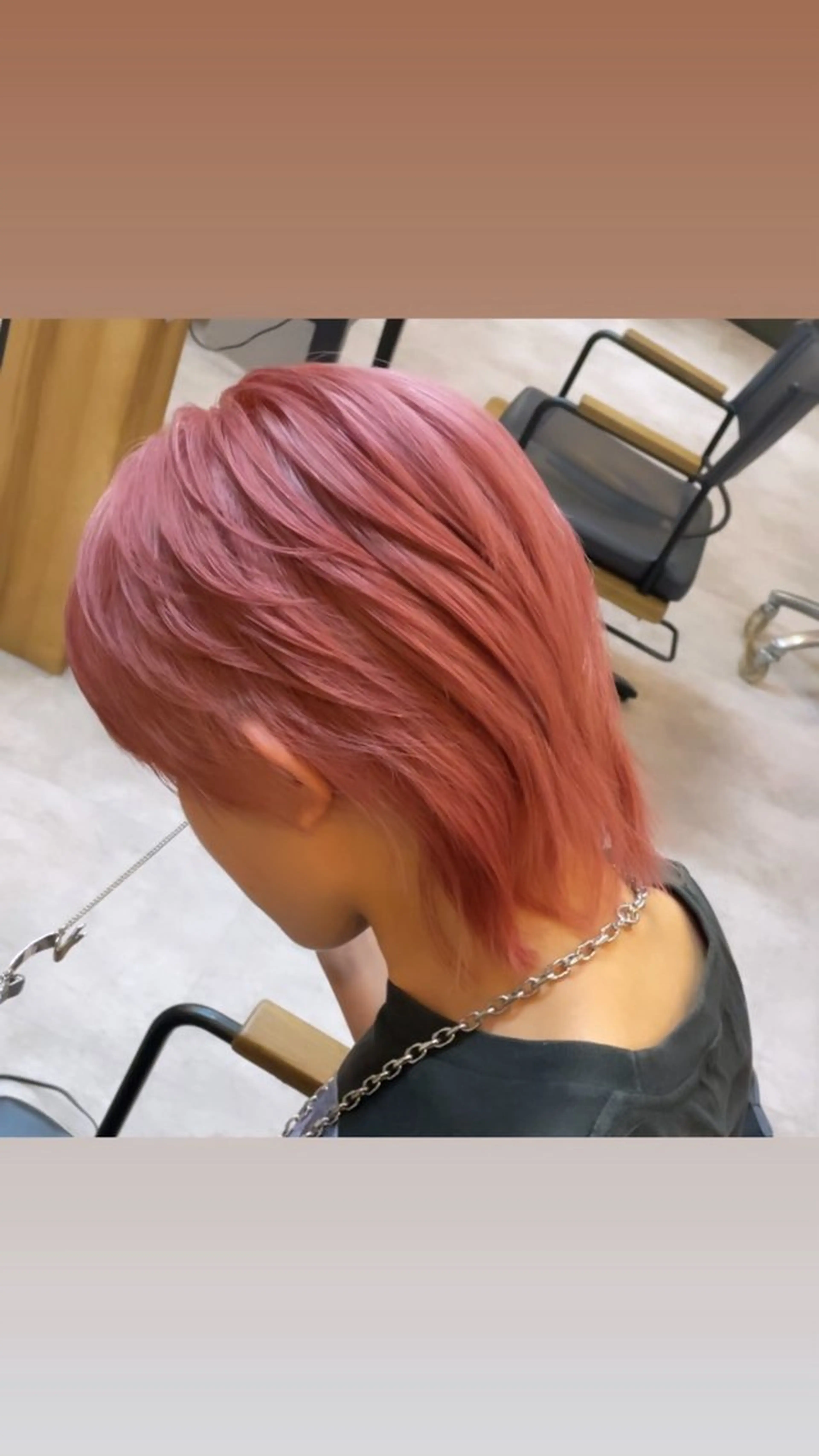 ショート 海外ハイトーン 🇺🇸sakiのヘアスタイル