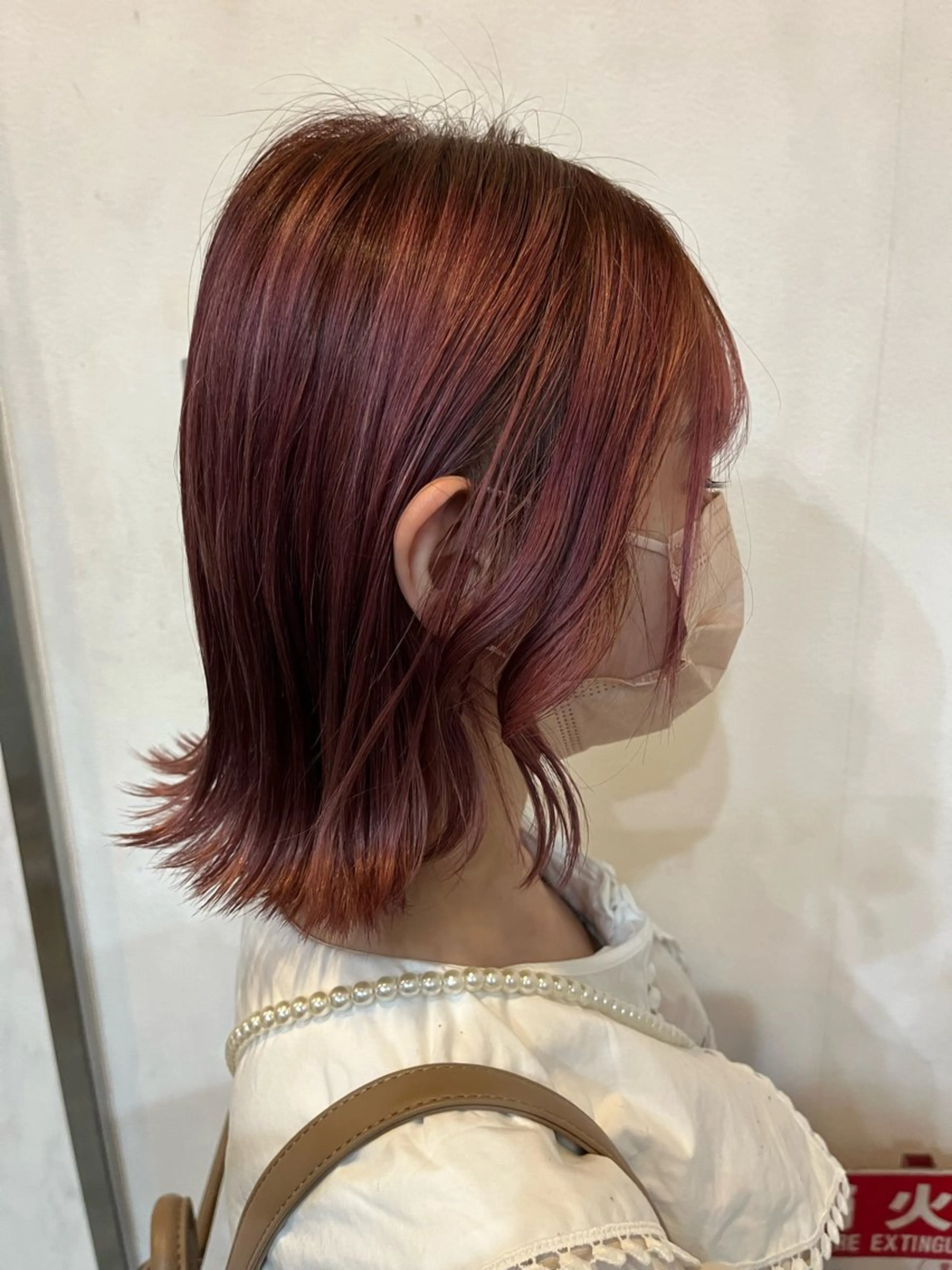 カラー ベージュカラー ピンクカラー ピンクベージュ daichi (UMM)のヘアスタイル