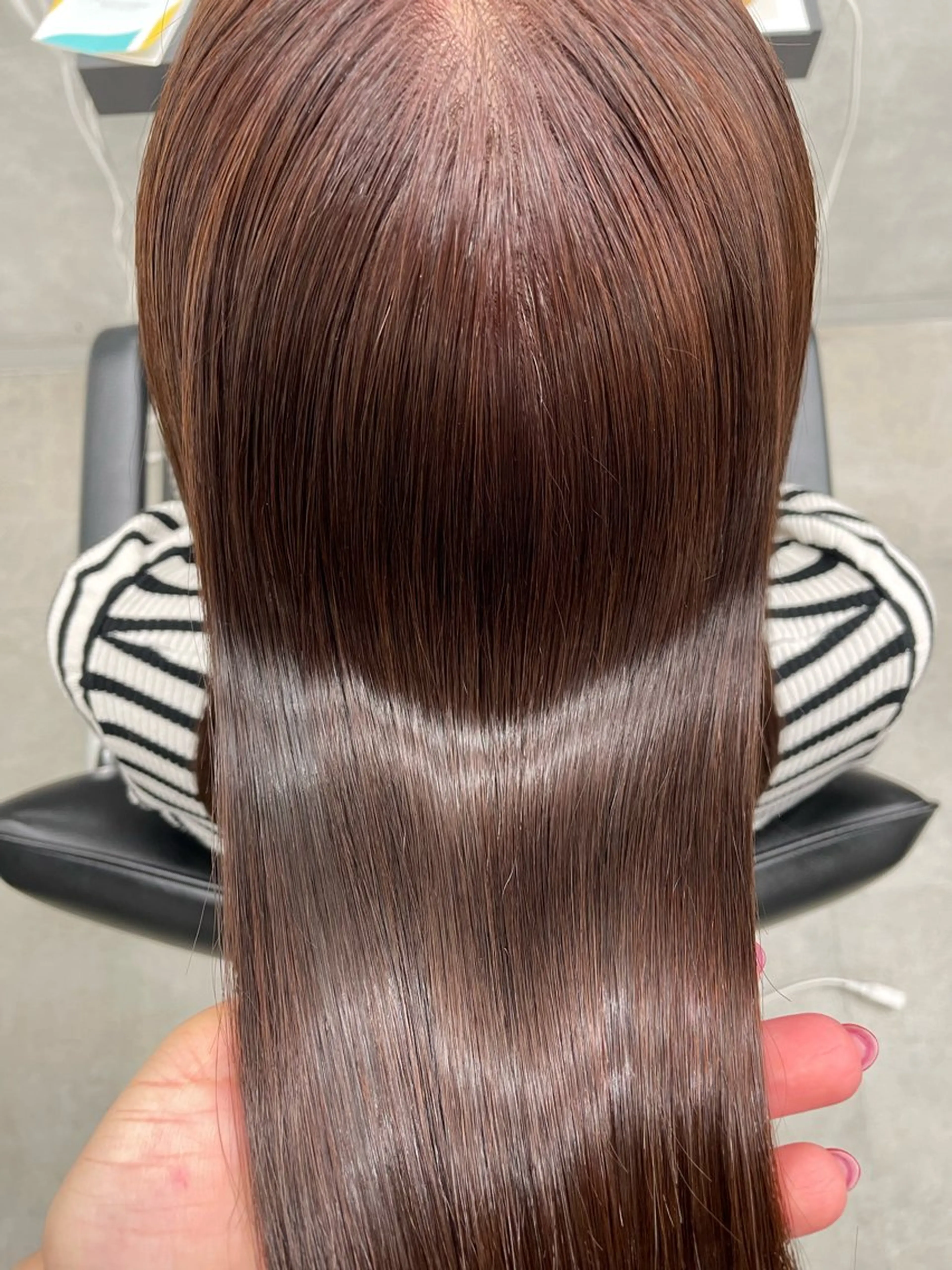 ロング 髪質改善 縮毛矯正 巻ける縮毛矯正🌸 勝倉　麗のヘアスタイル