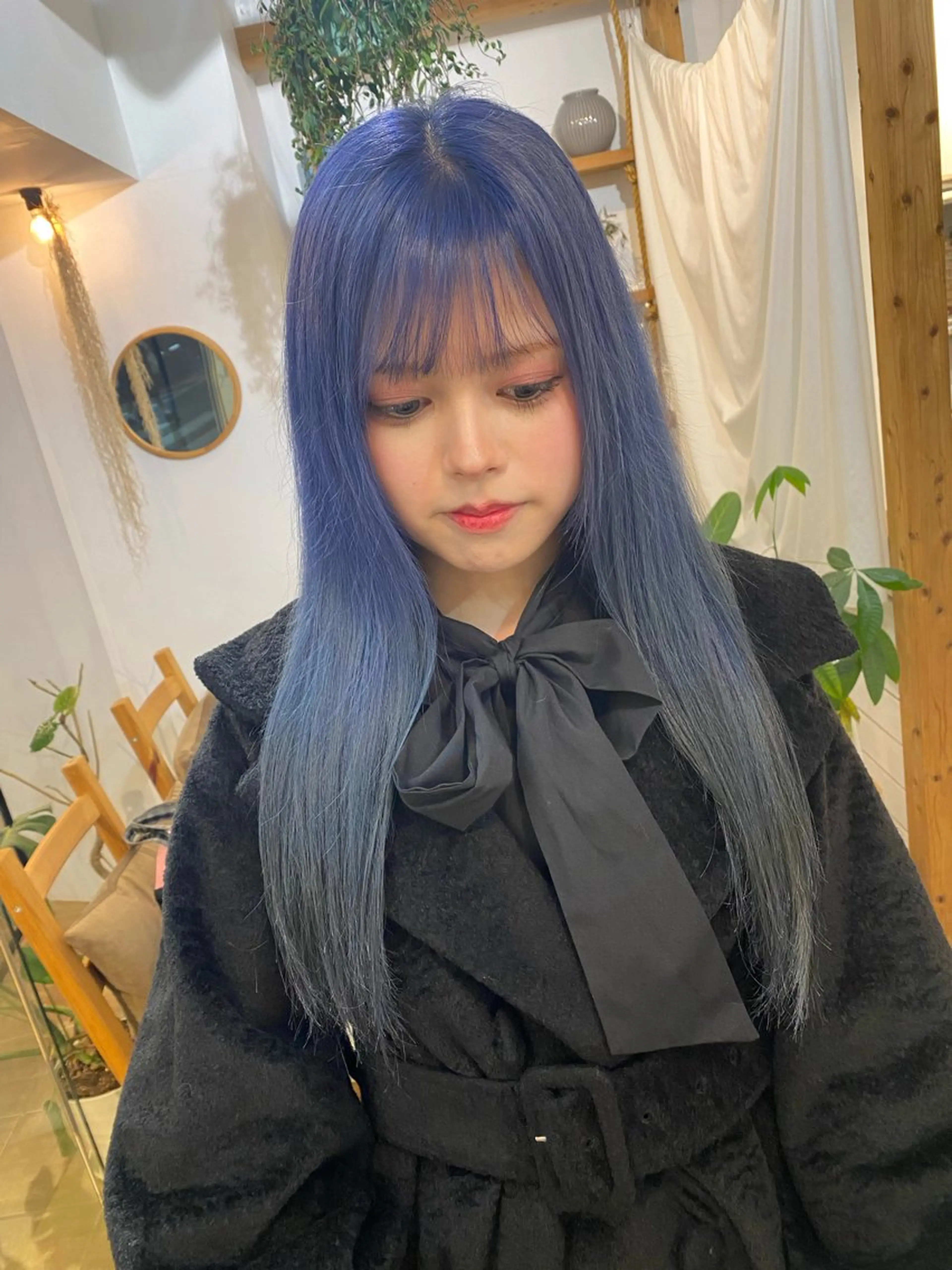 ロング カラー Joule銀座 石山あやのヘアスタイル