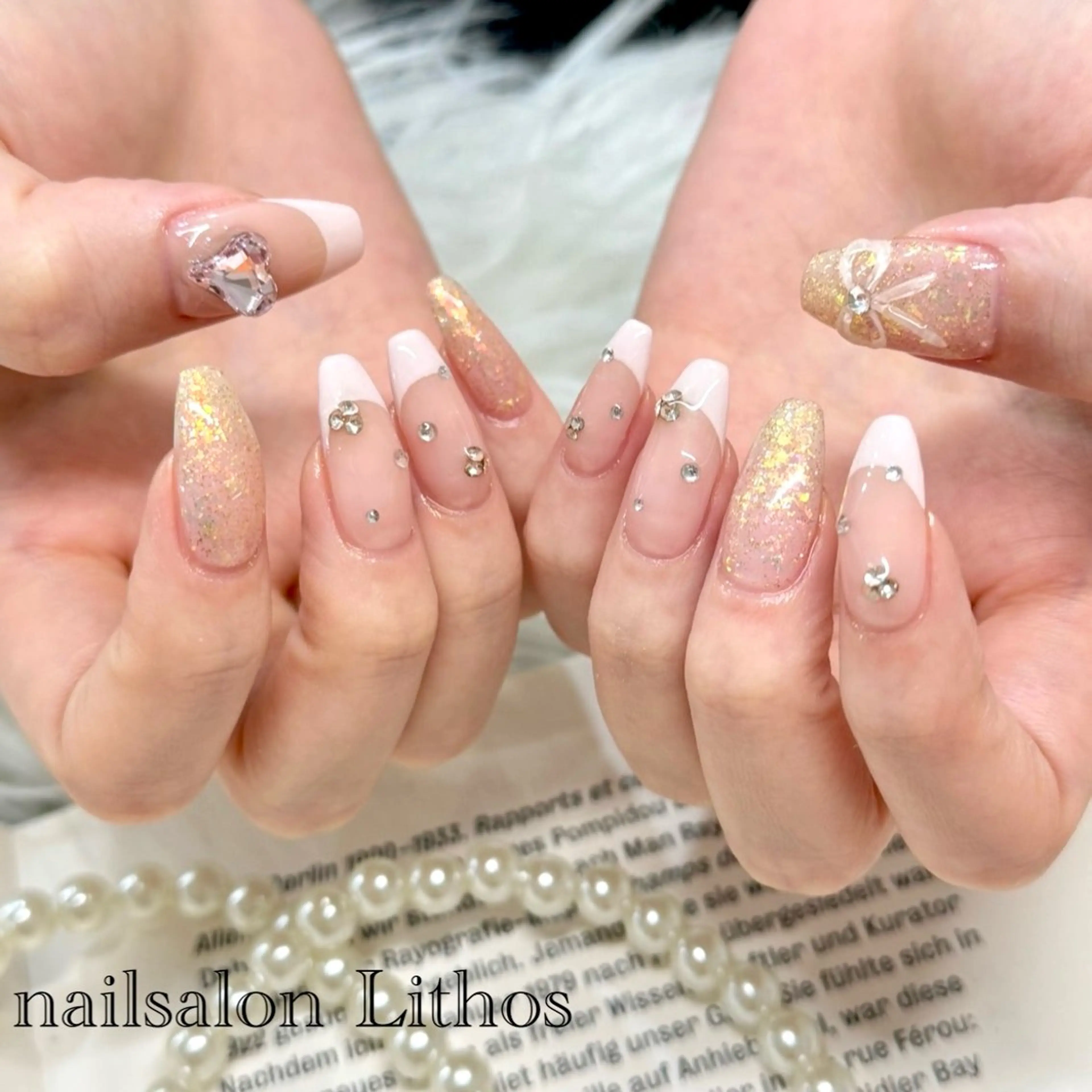 ネイル ハンドネイル nailsalon Lithos所属・nailsalon Recontreのネイルデザイン