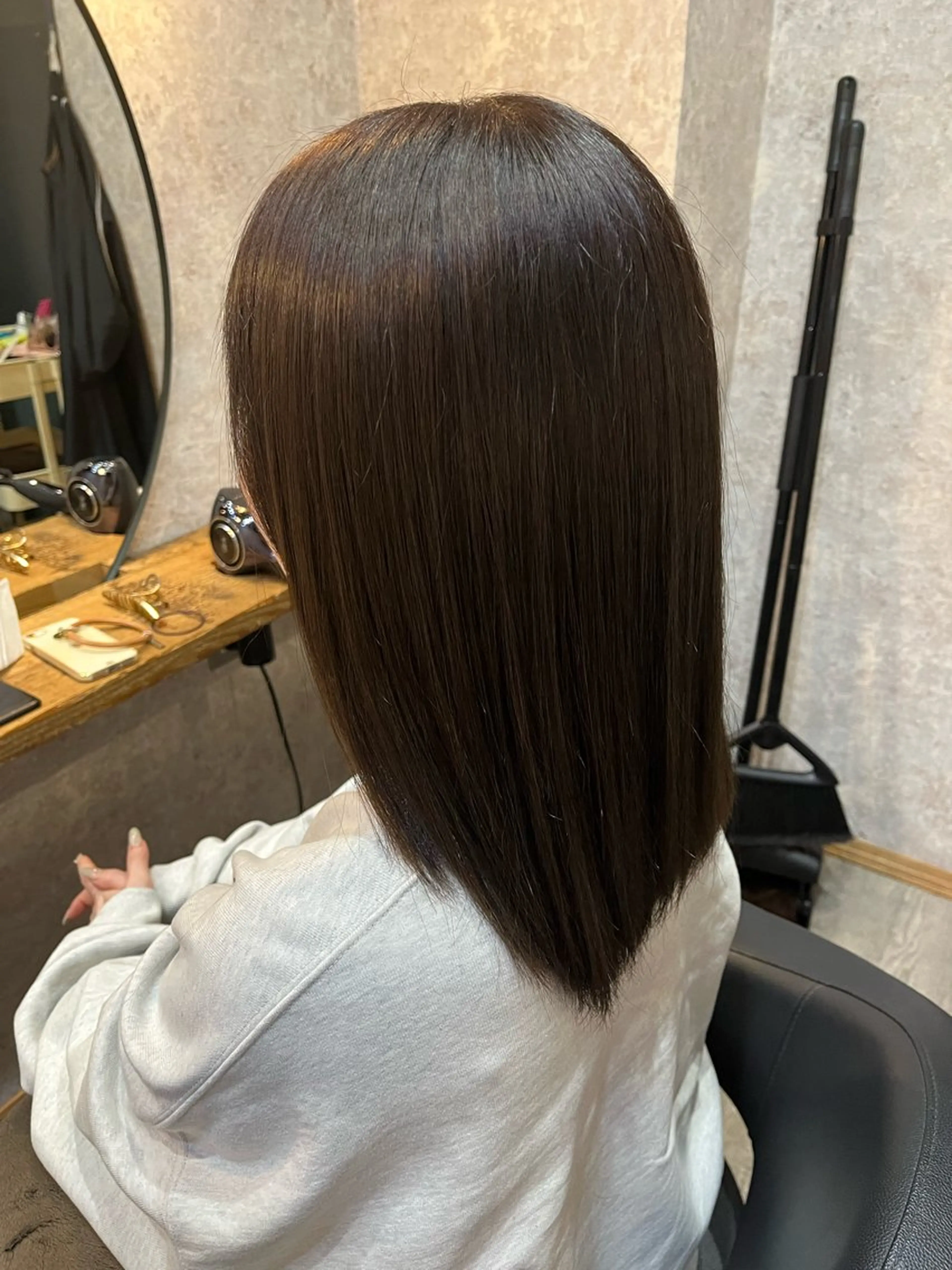 セミロング カラー 【髪質改善都賀】 chisatan🍊のヘアスタイル