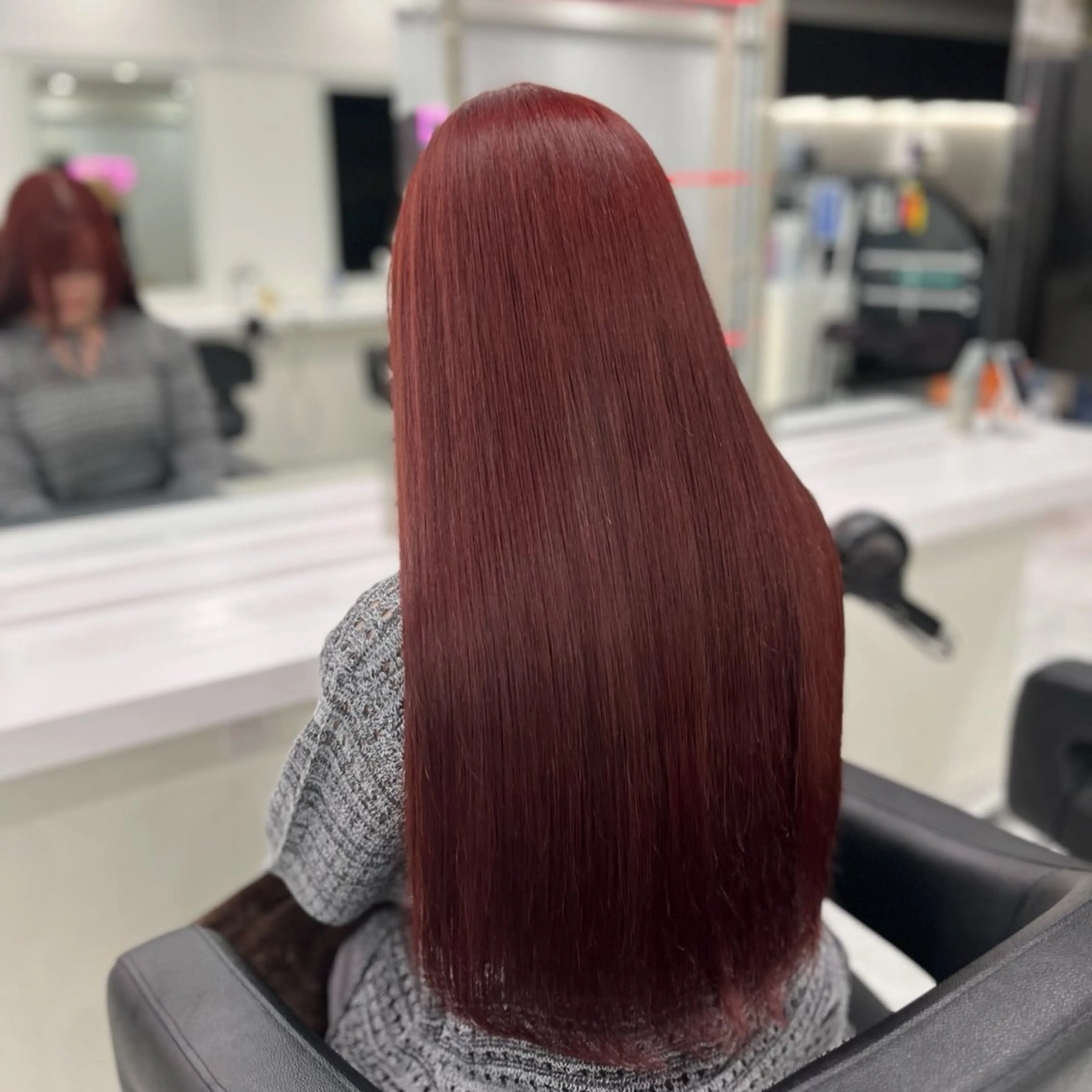 ロング ヘアカラー お洒落暖色 🍒AOI🍒のヘアスタイル