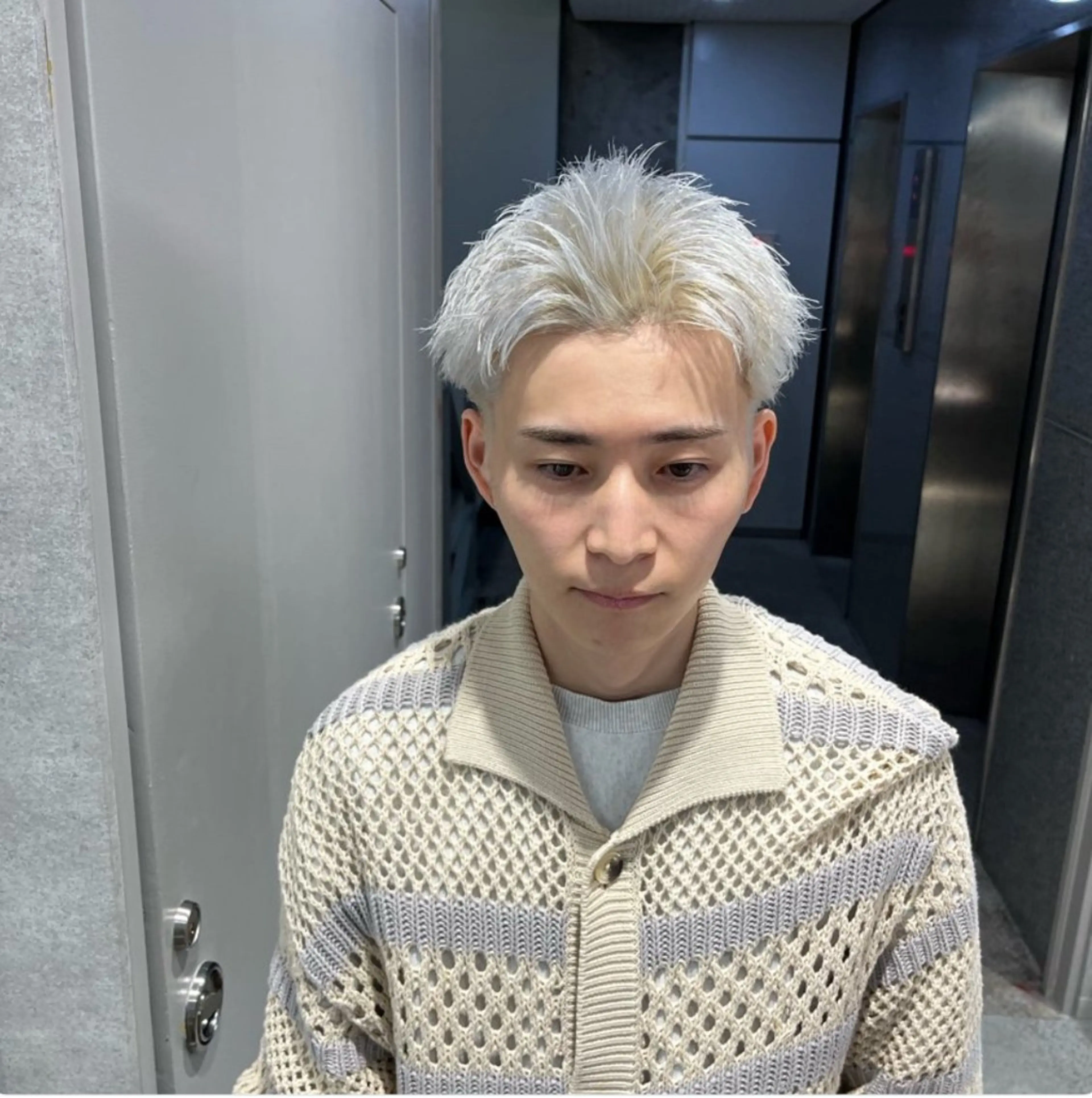 ショート カラー パーマ メンズ スパイキーショート ショートヘア カット ヘアカラー 🔥スパイキー 特化🔥菊水皐暉🔥のヘアスタイル