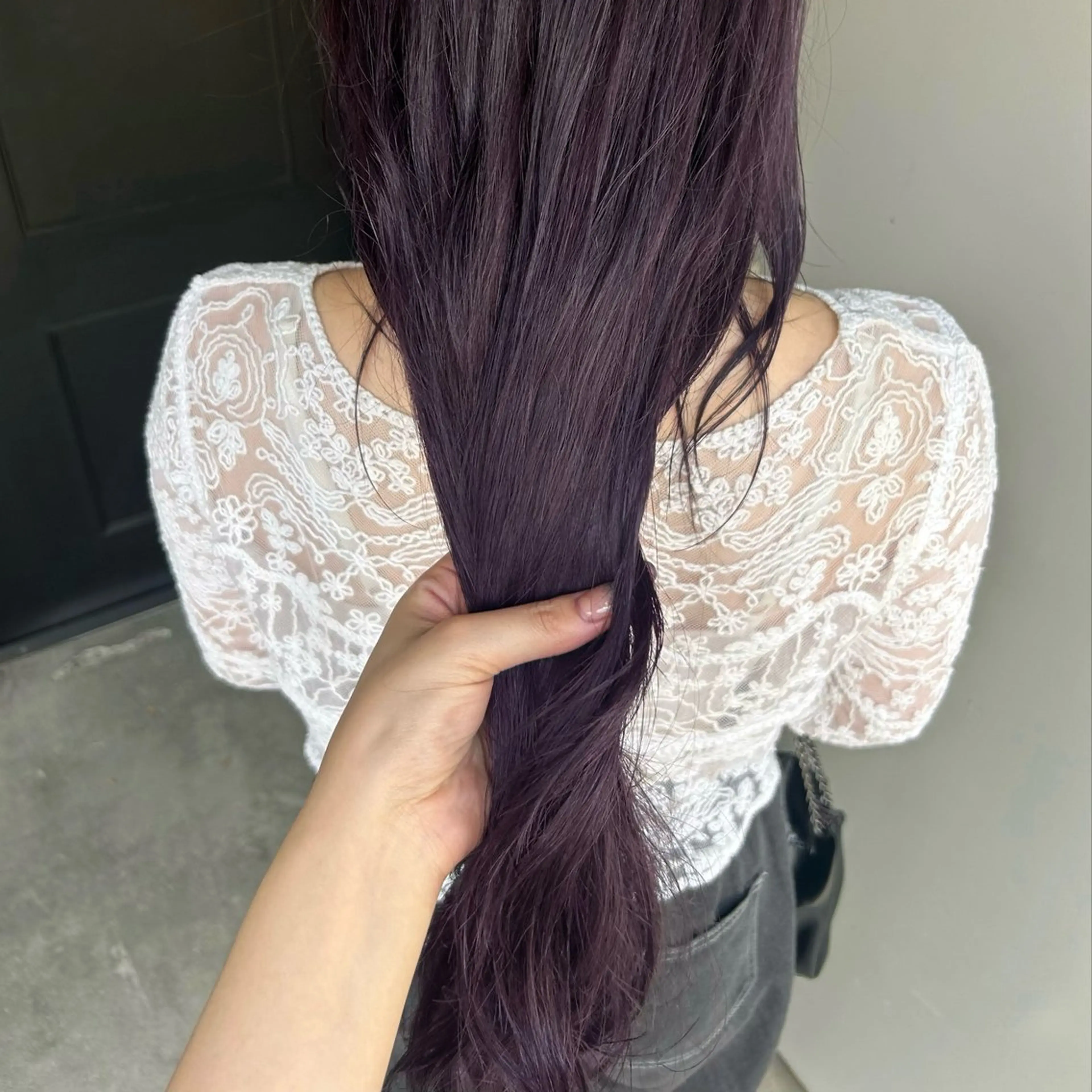 ロング ヘアカラー トリートメント ヘッドスパ ヘアセット 🌸透明感/レイヤー / 栗林 彩🌸のヘアスタイル