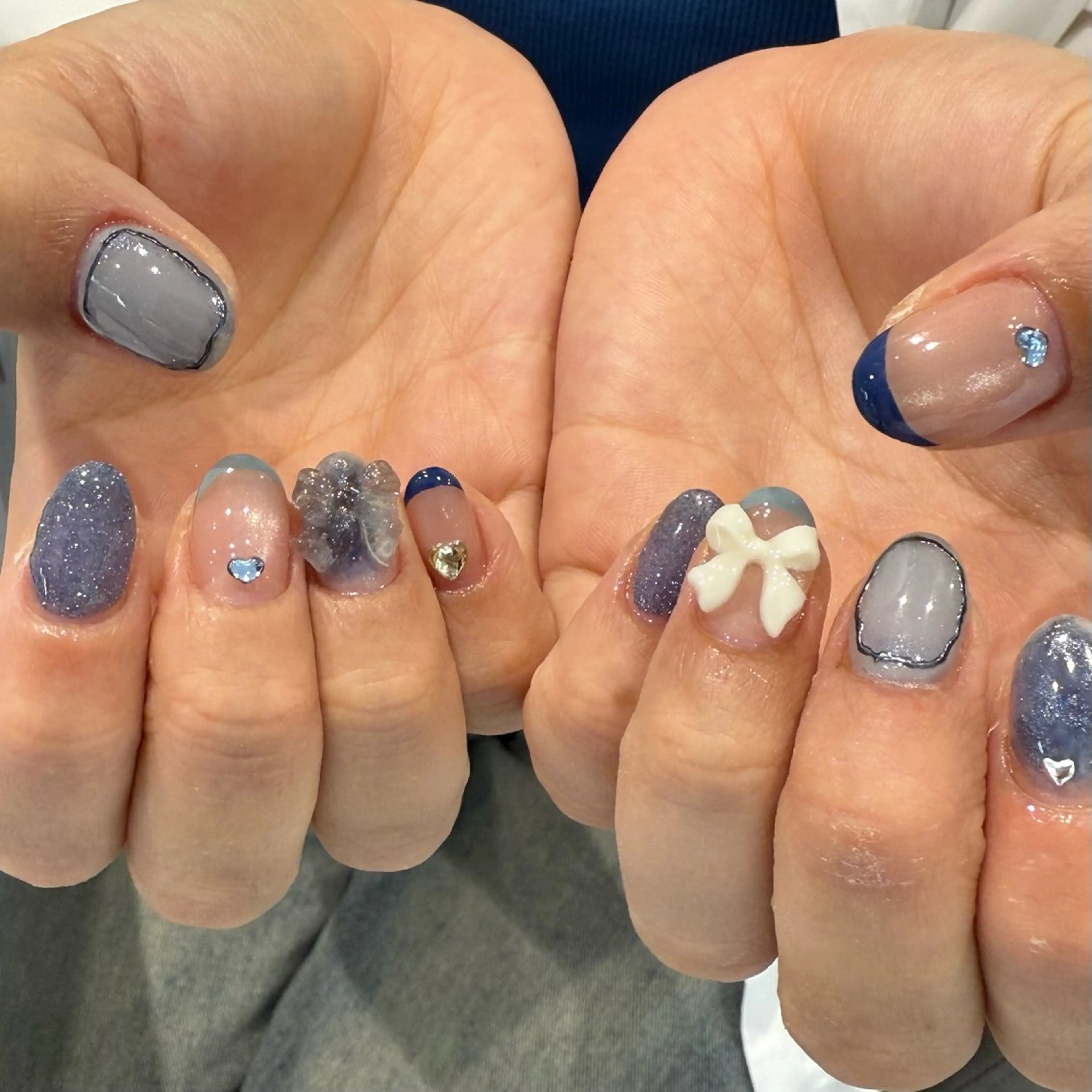 ネイル ハンドネイル NORA nail UMEDA所属・nails by wakabaのネイルデザイン