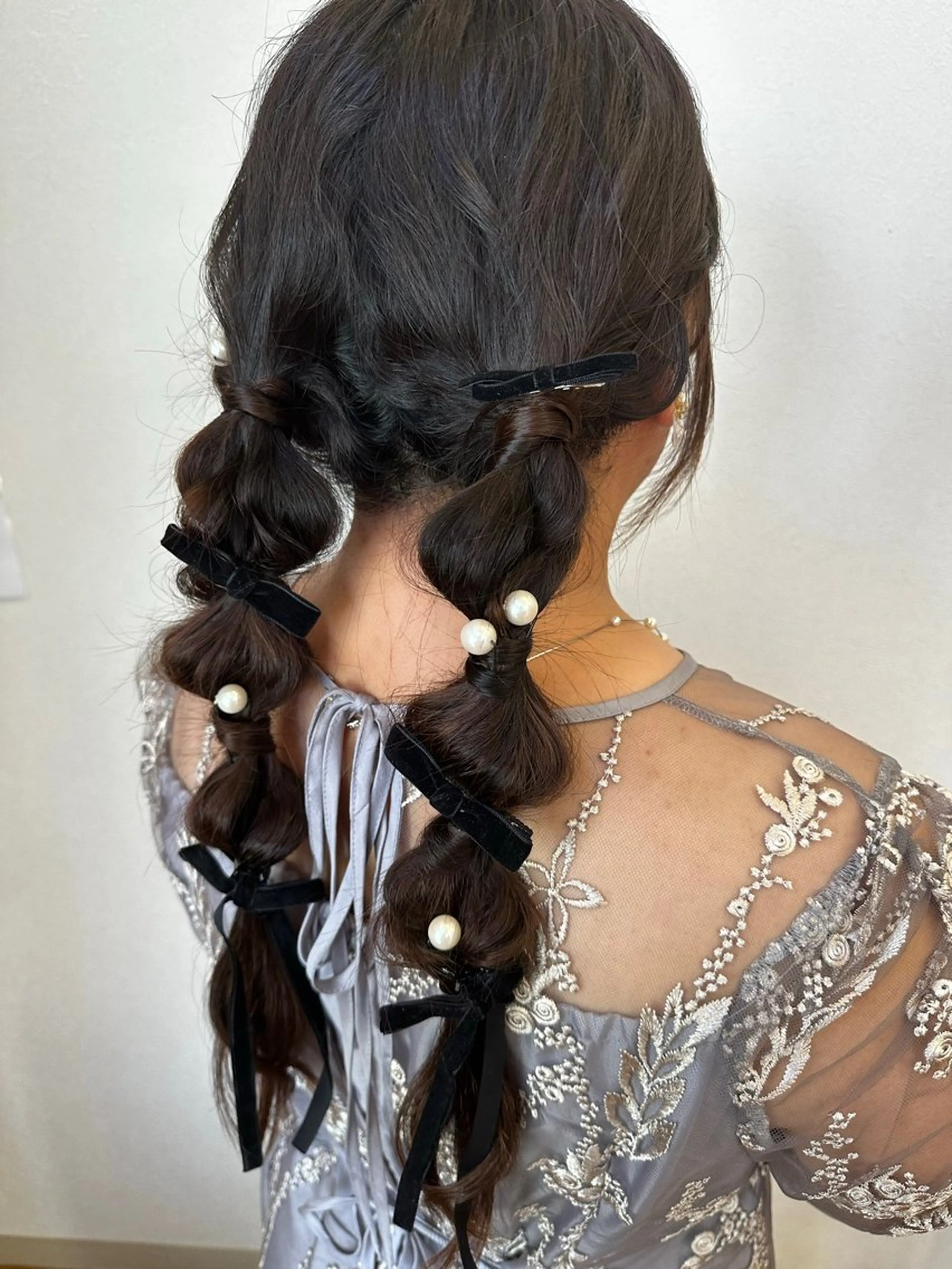 ヘアセットの写真
