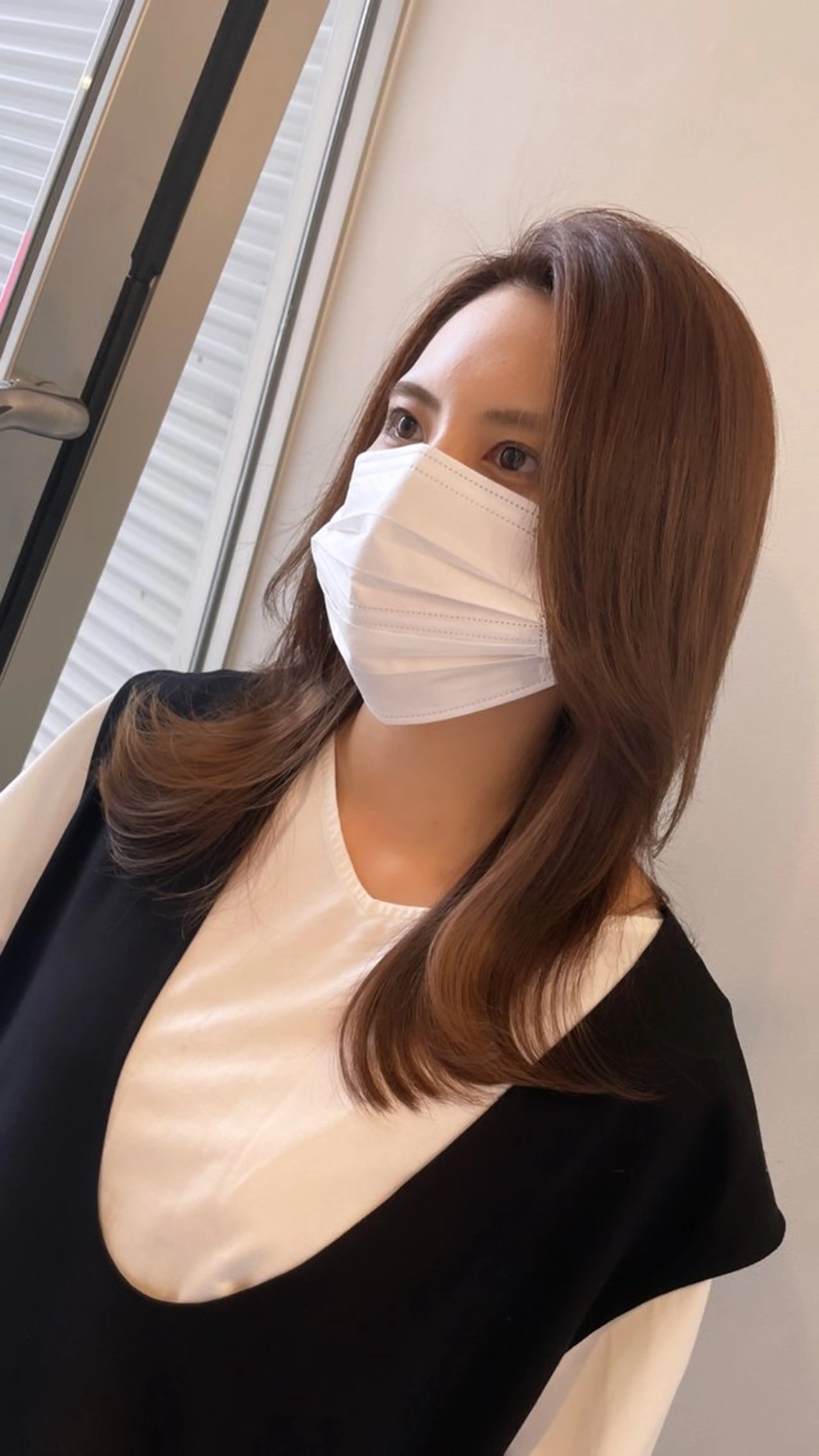 カラー ベージュカラー インナーカラー APREKO JURIAのヘアスタイル
