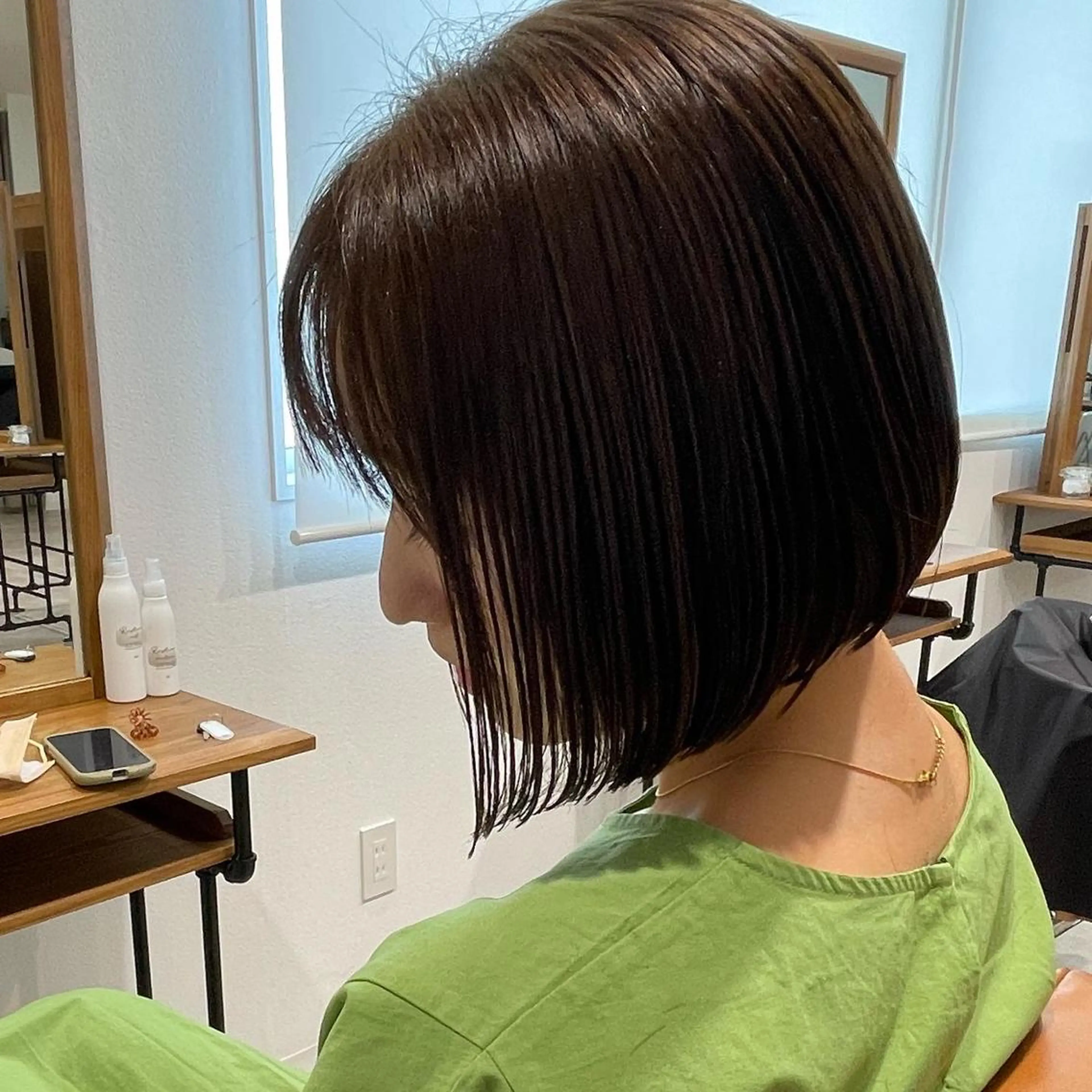 ショート カラー ボブ カット ヘアカラー トリートメント 北九州美容室 🕊️わかな✂︎のヘアスタイル