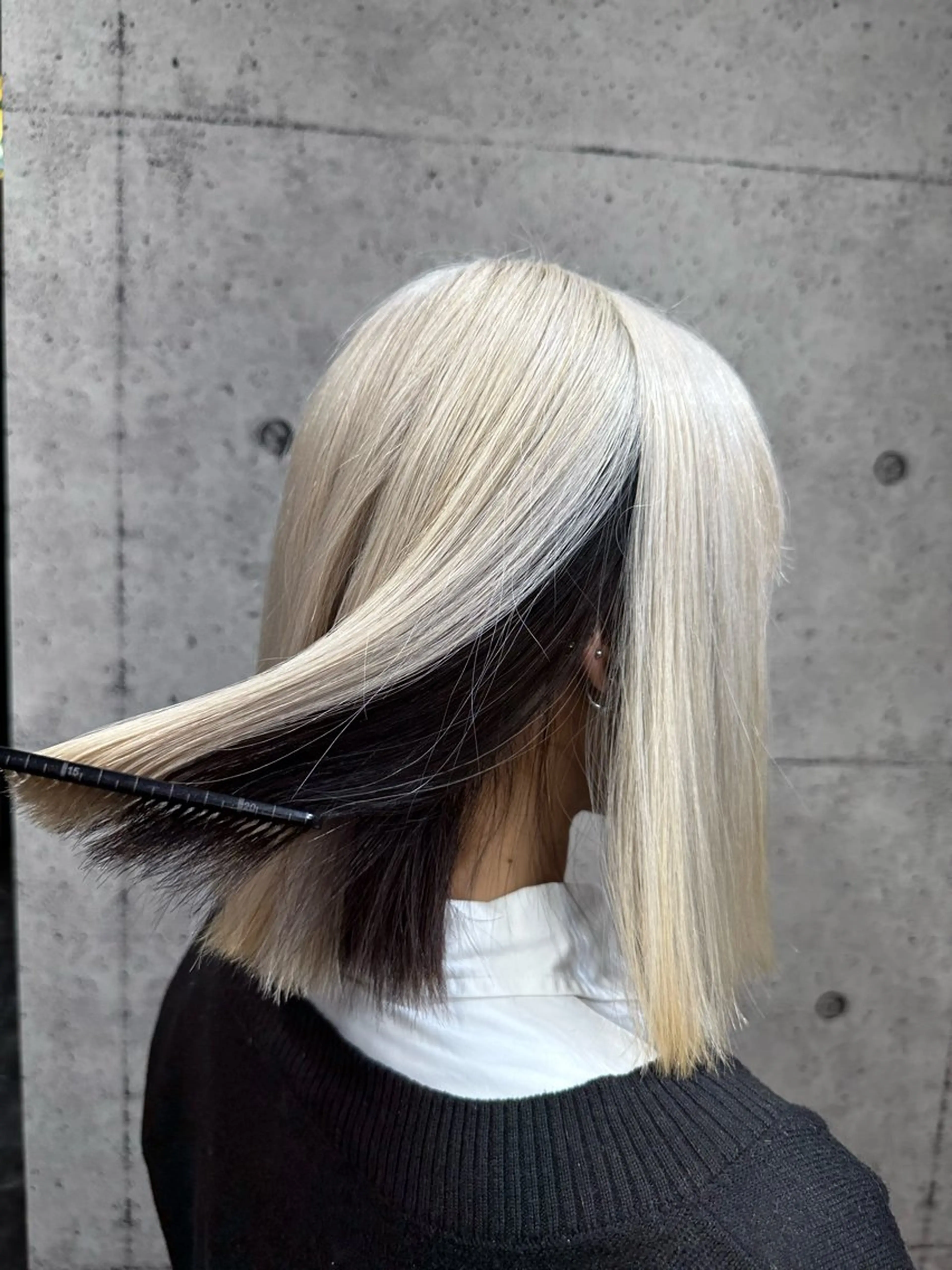 ミディアム カラー カット ヘアカラー ハイトーン/ブリーチ カラー/SHOGOのヘアスタイル