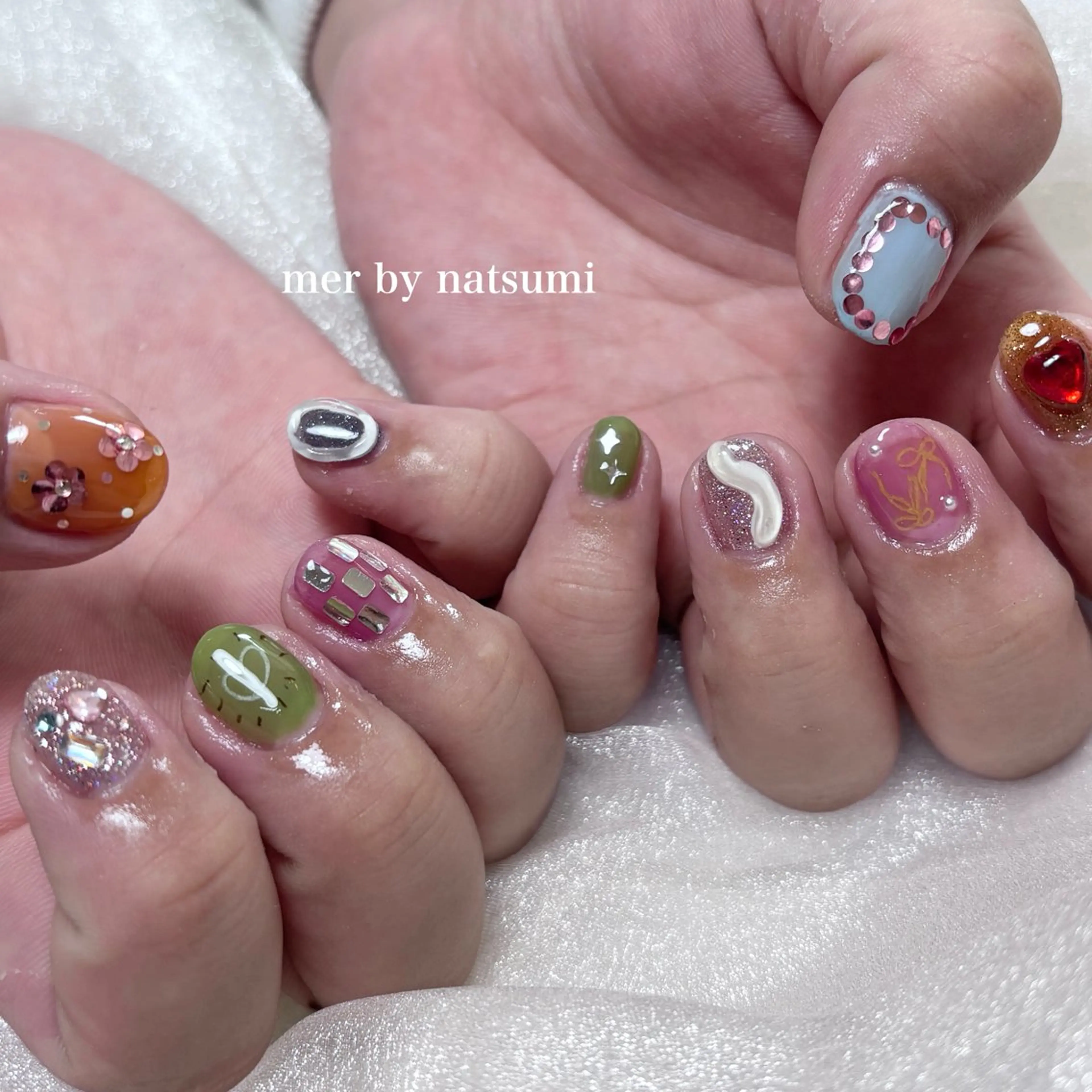 ショート mer natsumiのネイルデザイン