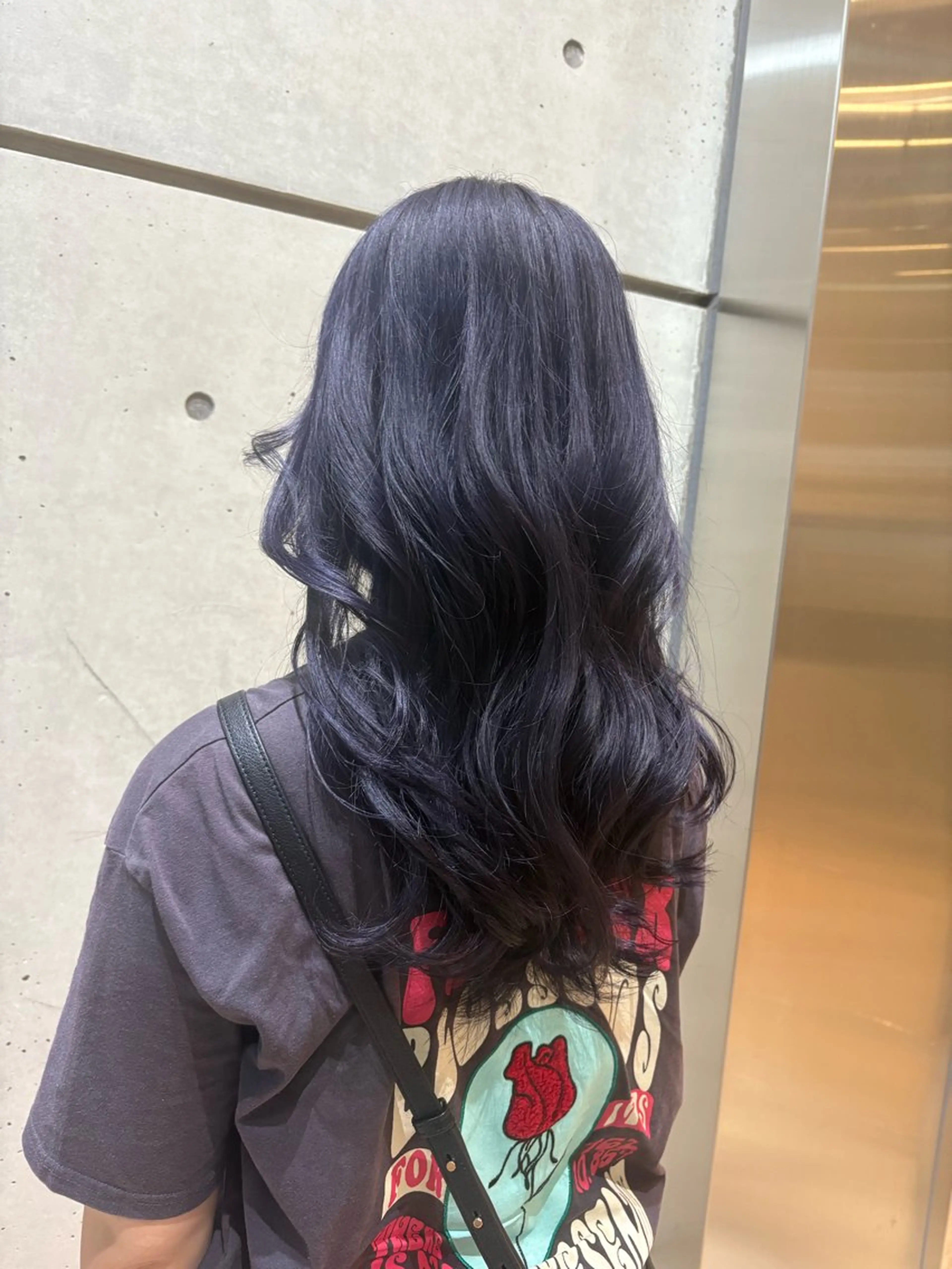 ロング カラー ブリーチカラーモデル ダブルカラー✨ななほのヘアスタイル