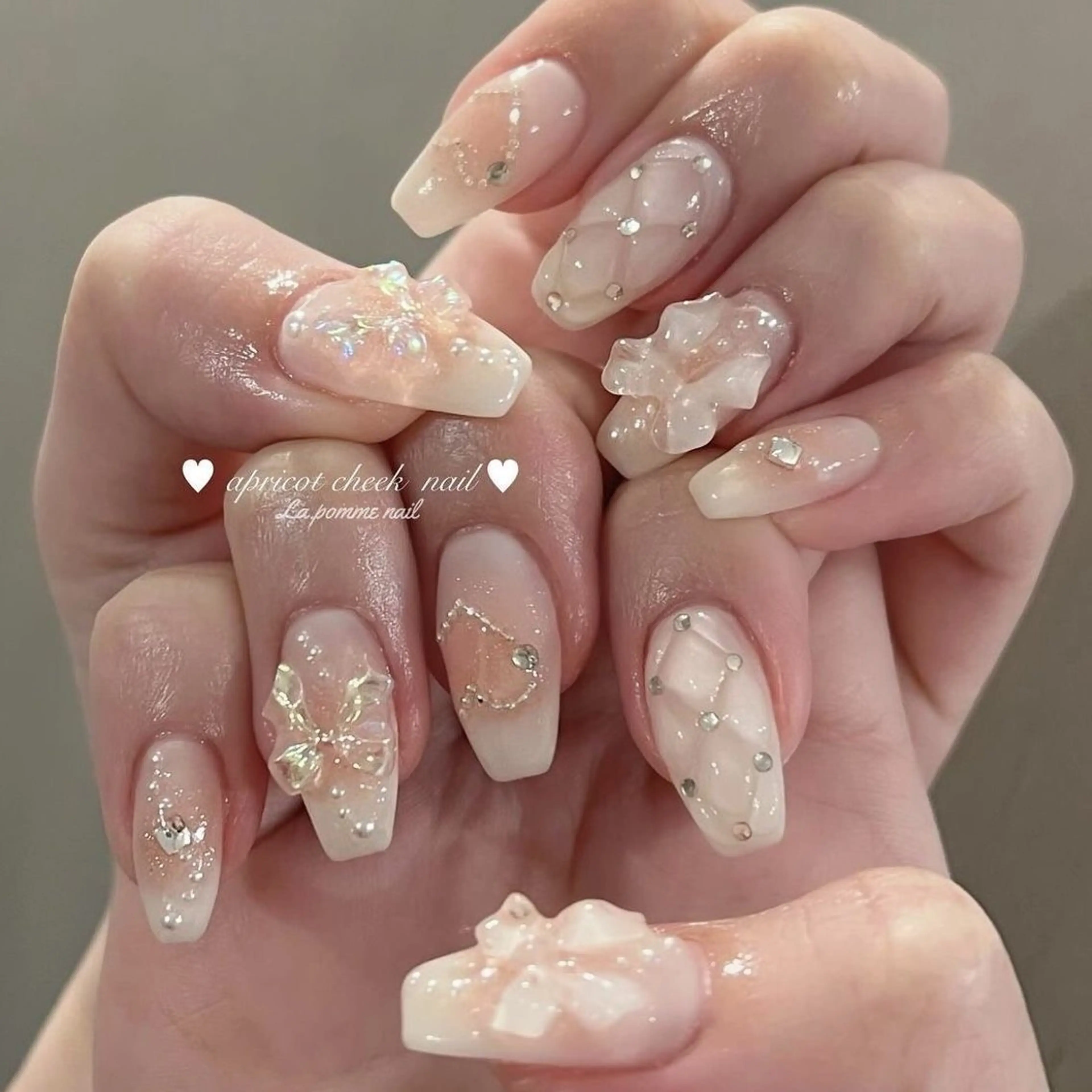 ネイル 冬ネイル クリスマス ハンドネイル Lumi de nails所属・中山 ゆきのネイルデザイン