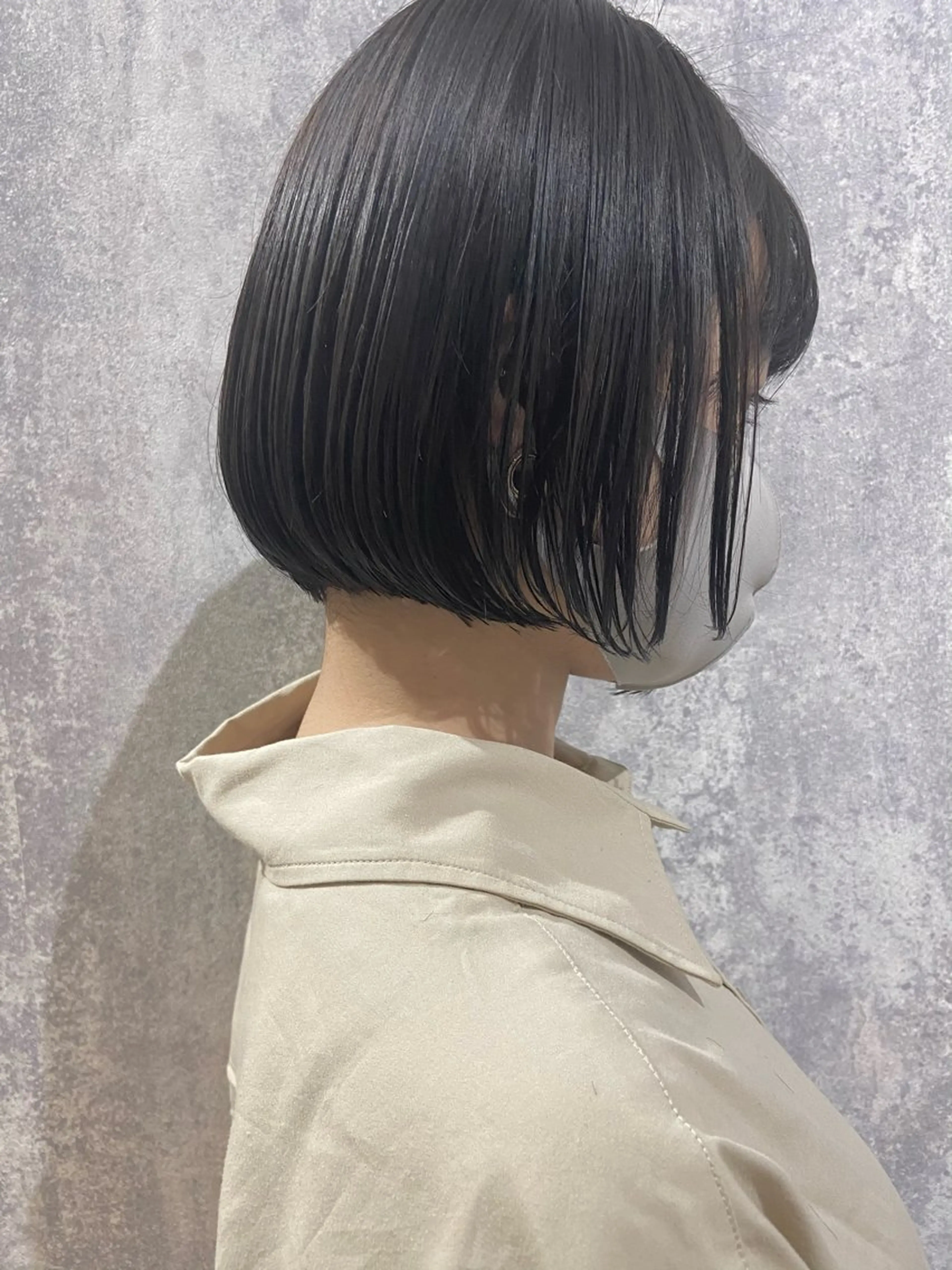 ショート ボブ 髪質改善 韓国風ヘア レイヤーカット ショートヘア suii..hair designブリーチのヘアスタイル
