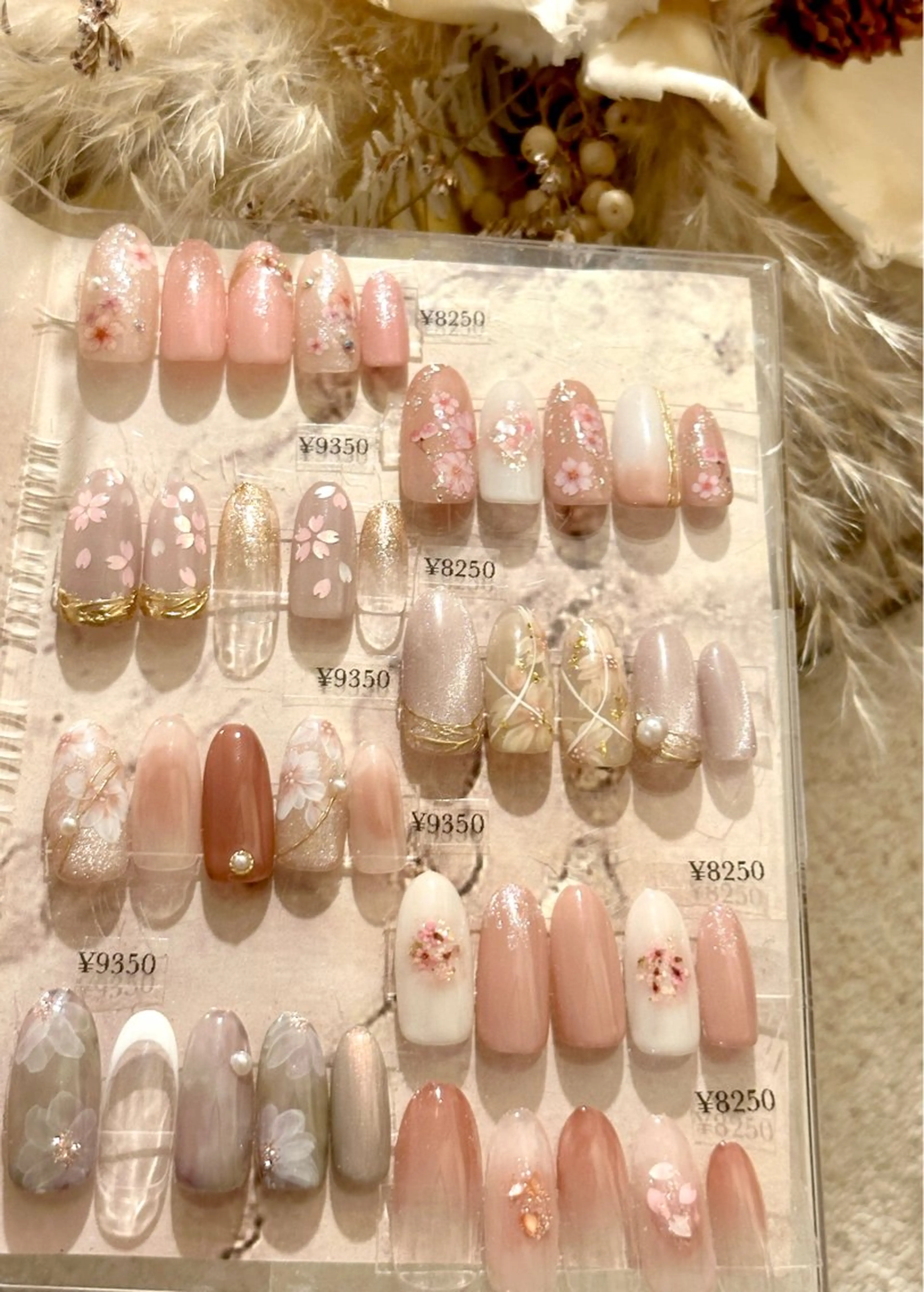 （オフ込）桜ネイル🌸¥8250​〜​¥9350→¥7950​〜​¥8800の写真