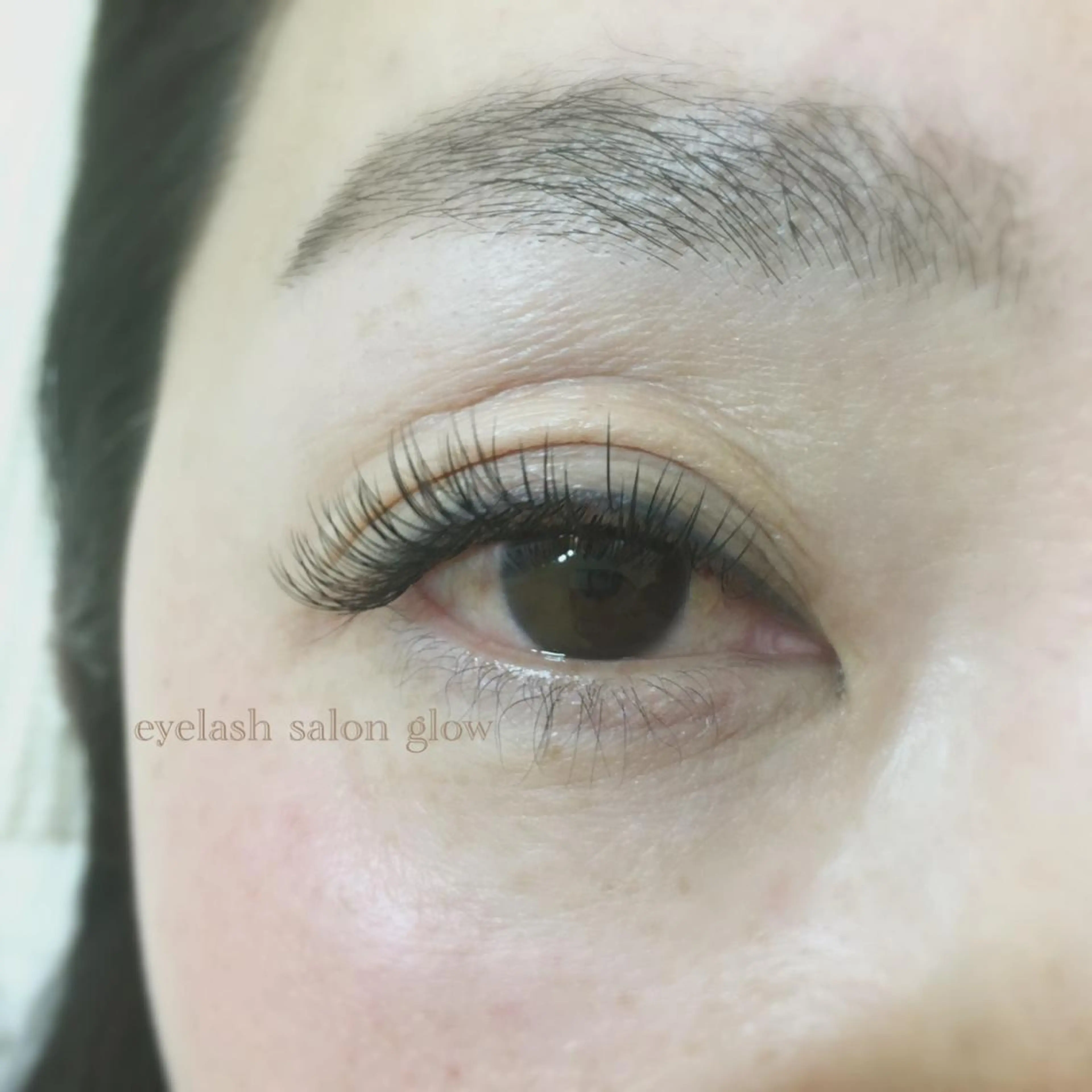 マツエク・マツパ フラットラッシュ eyelash salon glow所属・eyelash glowのマツエク・マツパデザイン