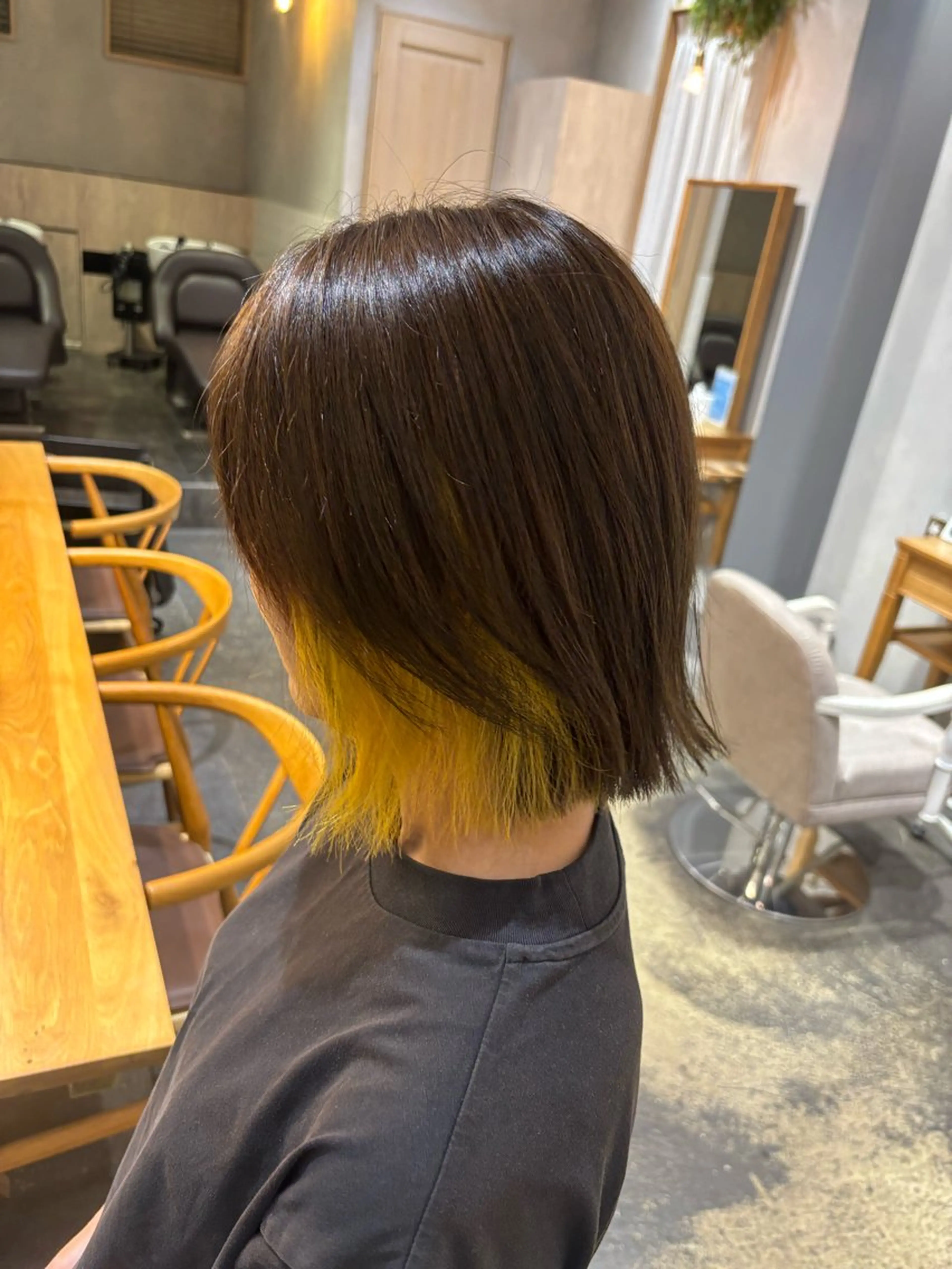 カラー ヘアカラー トリートメント 🪄🫧エクステ/ 神田衣織のヘアスタイル