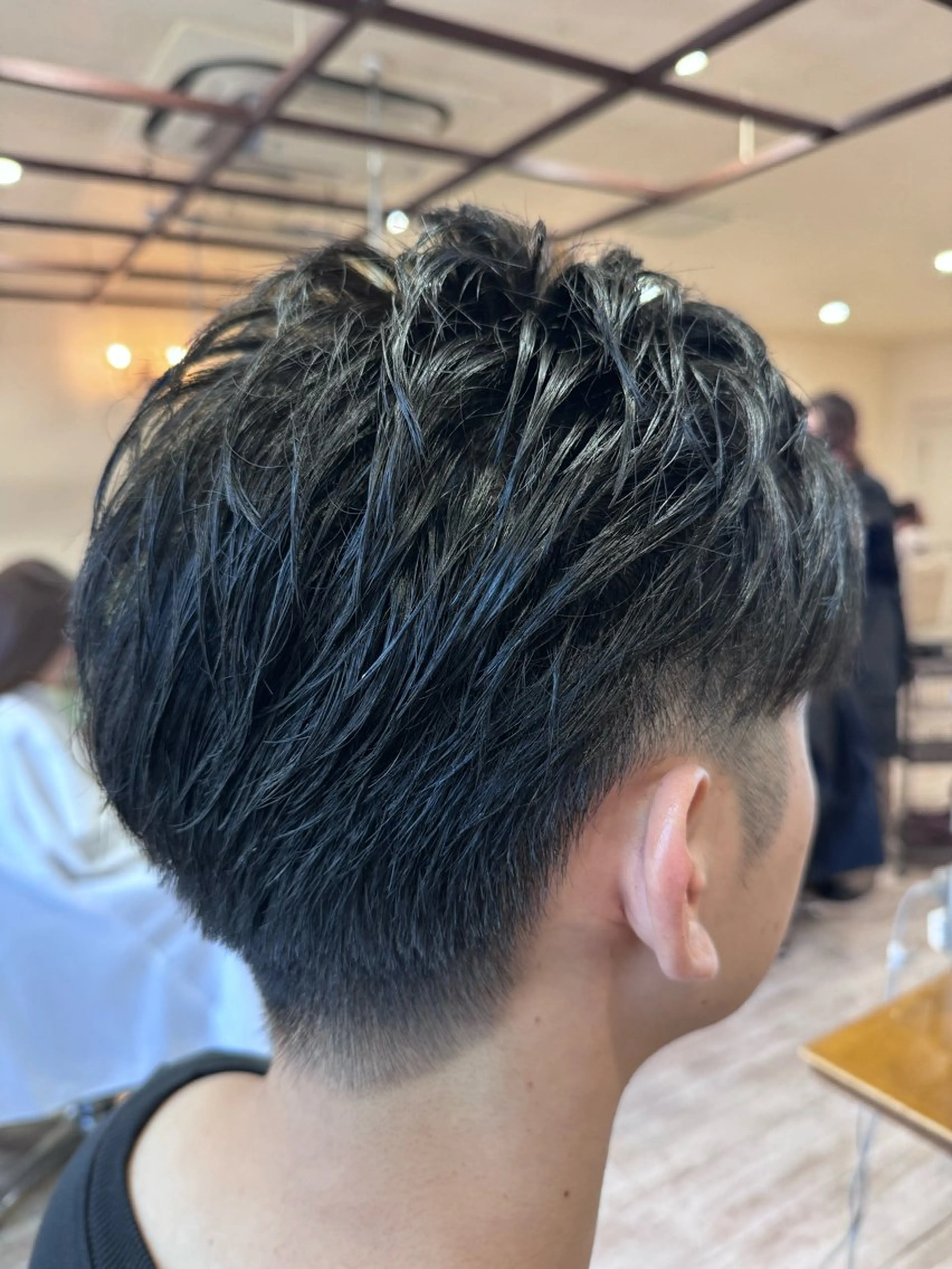 ショート メンズ ビジネス ショートヘア カット トリートメント ヘッドスパ noble店長 松本　拓也▶◀*.のヘアスタイル