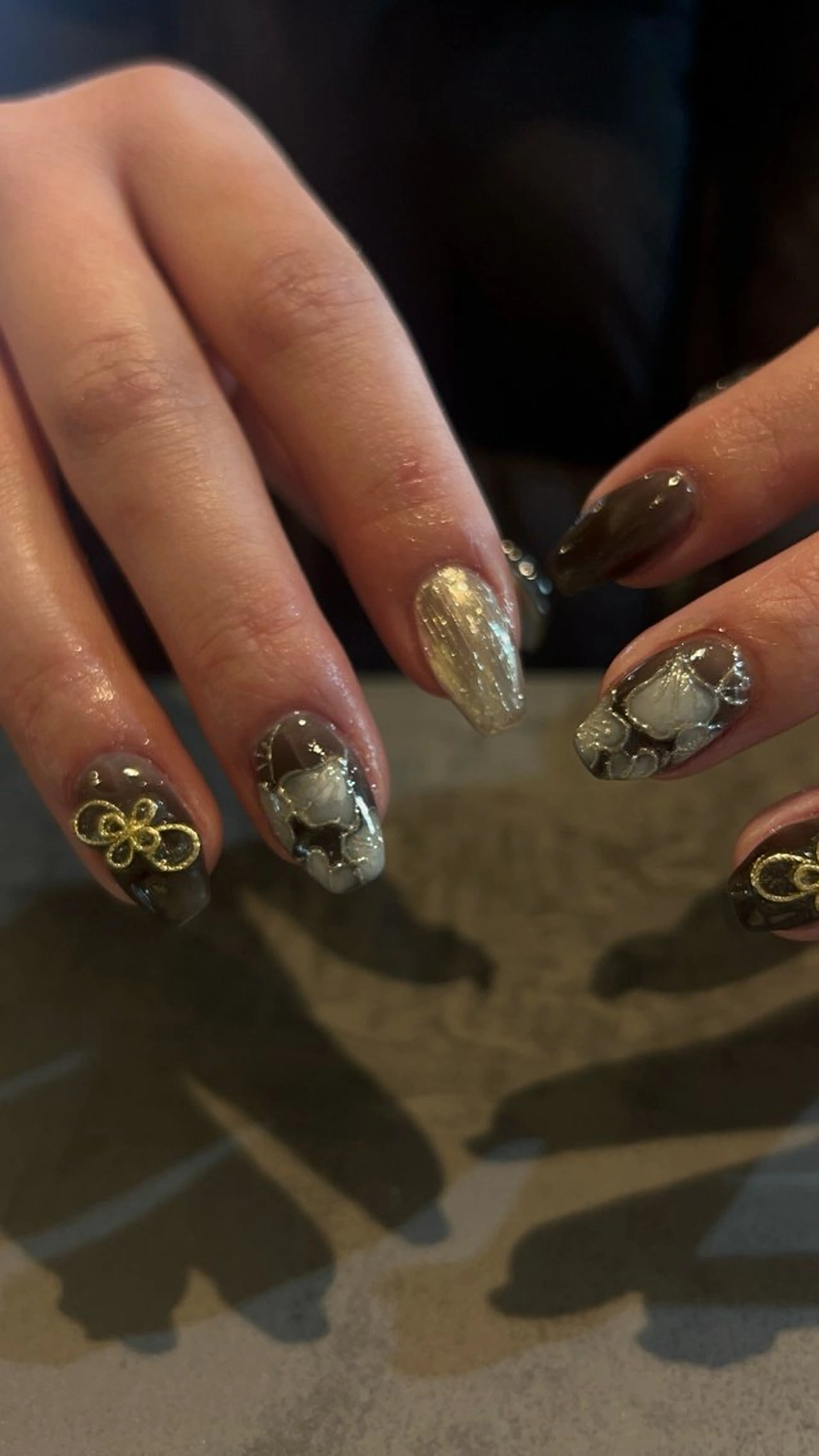 ネイル 成人式 ハンドネイル plume. noaのネイルデザイン