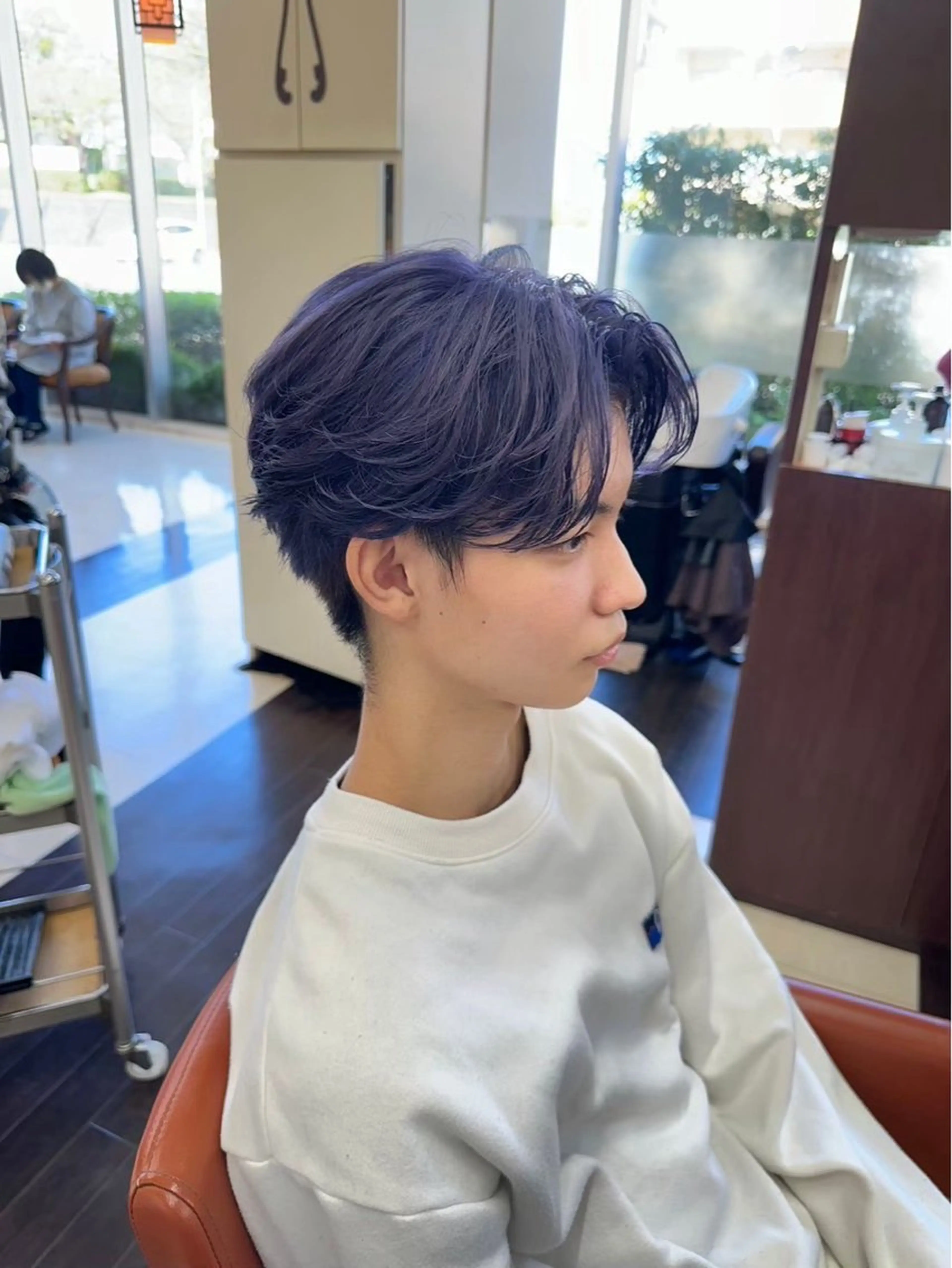 ショート カット ヘアカラー メンズヘア/1番安心 できる美容師そうまのヘアスタイル