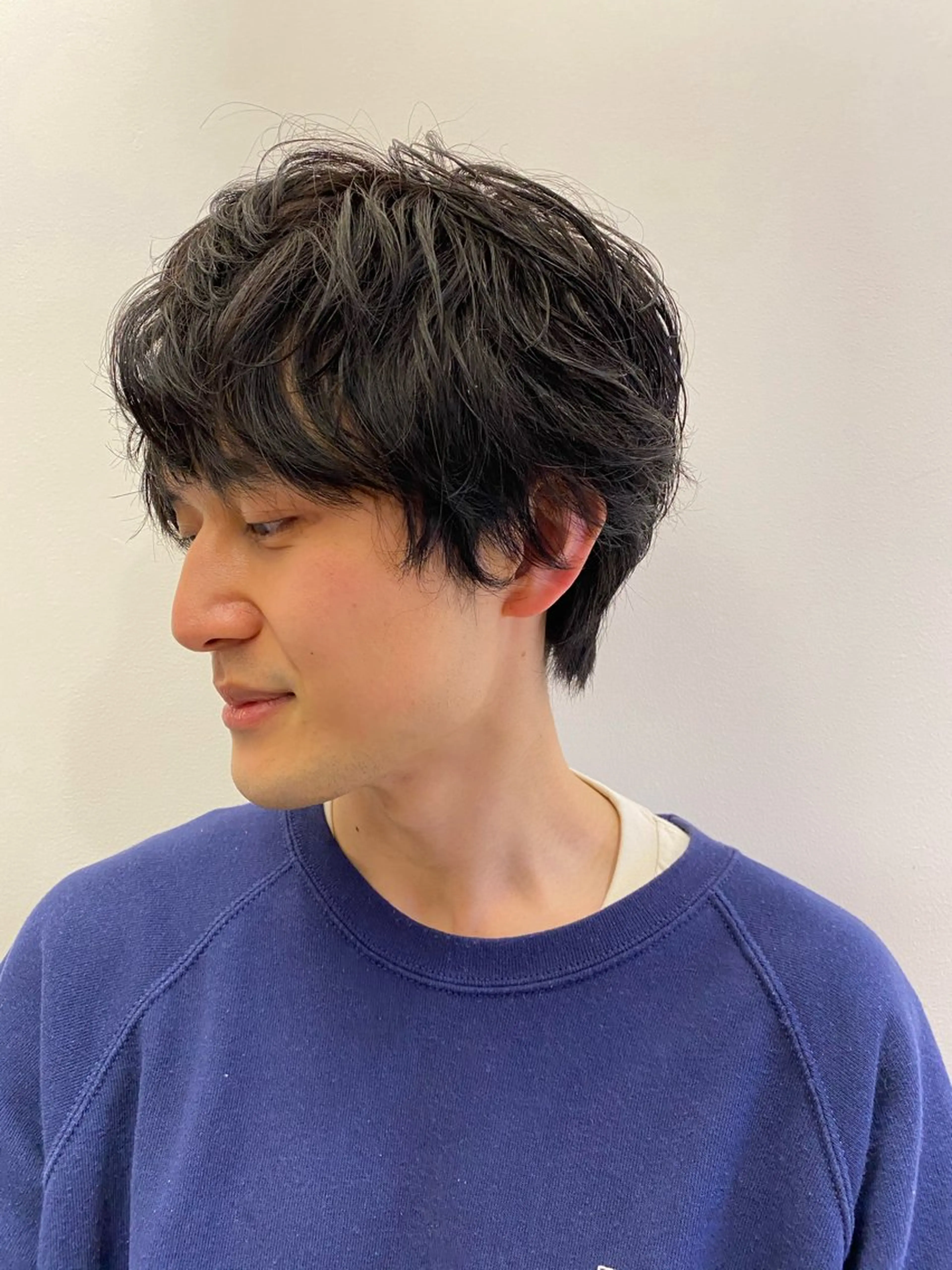 パーマ メンズ カット パーマ 似合わせカット /パーマ岡本淳平のヘアスタイル