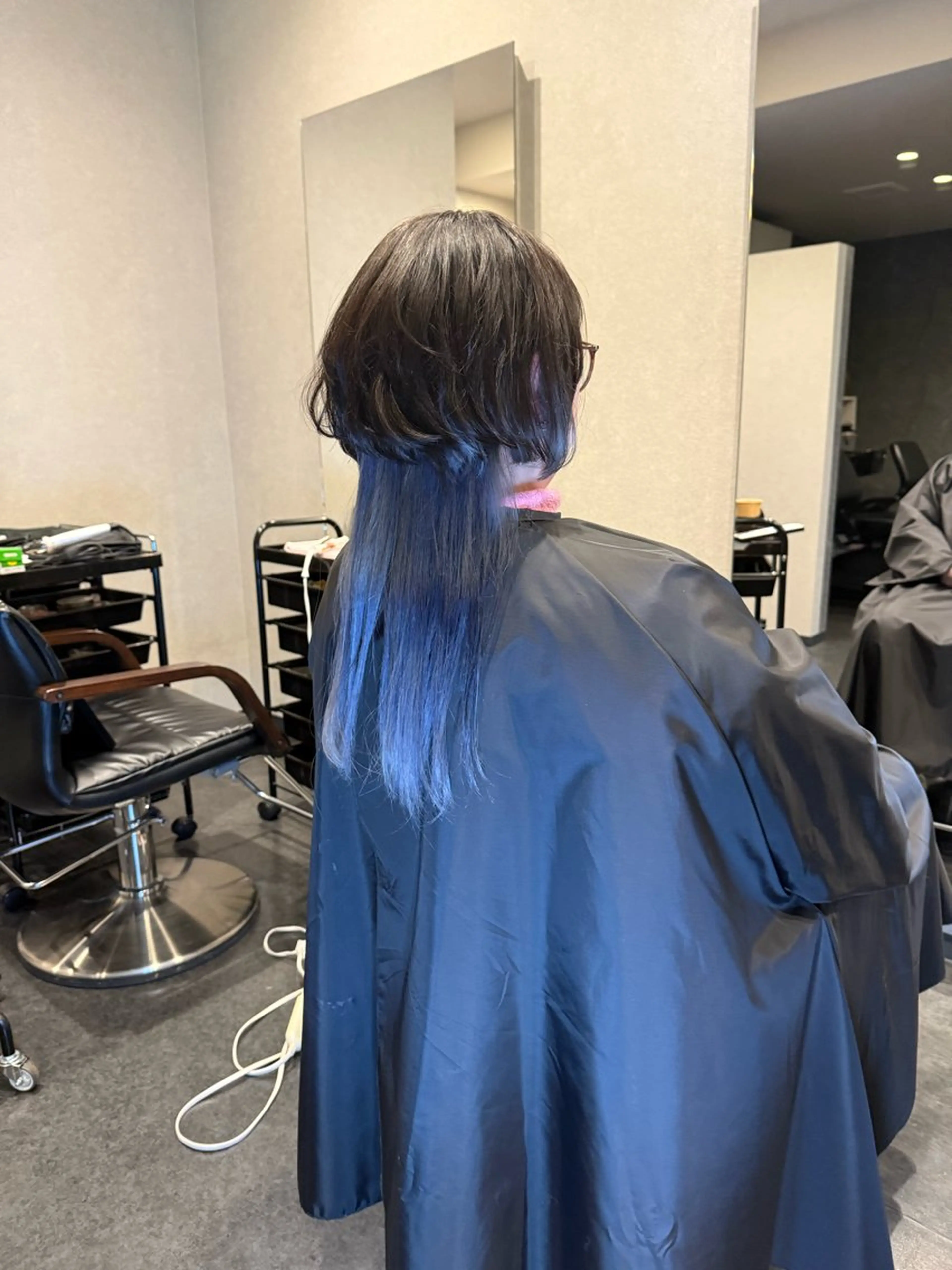 セミロング 髪質改善⚡️カラー 🍀武久 誠🍀のヘアスタイル