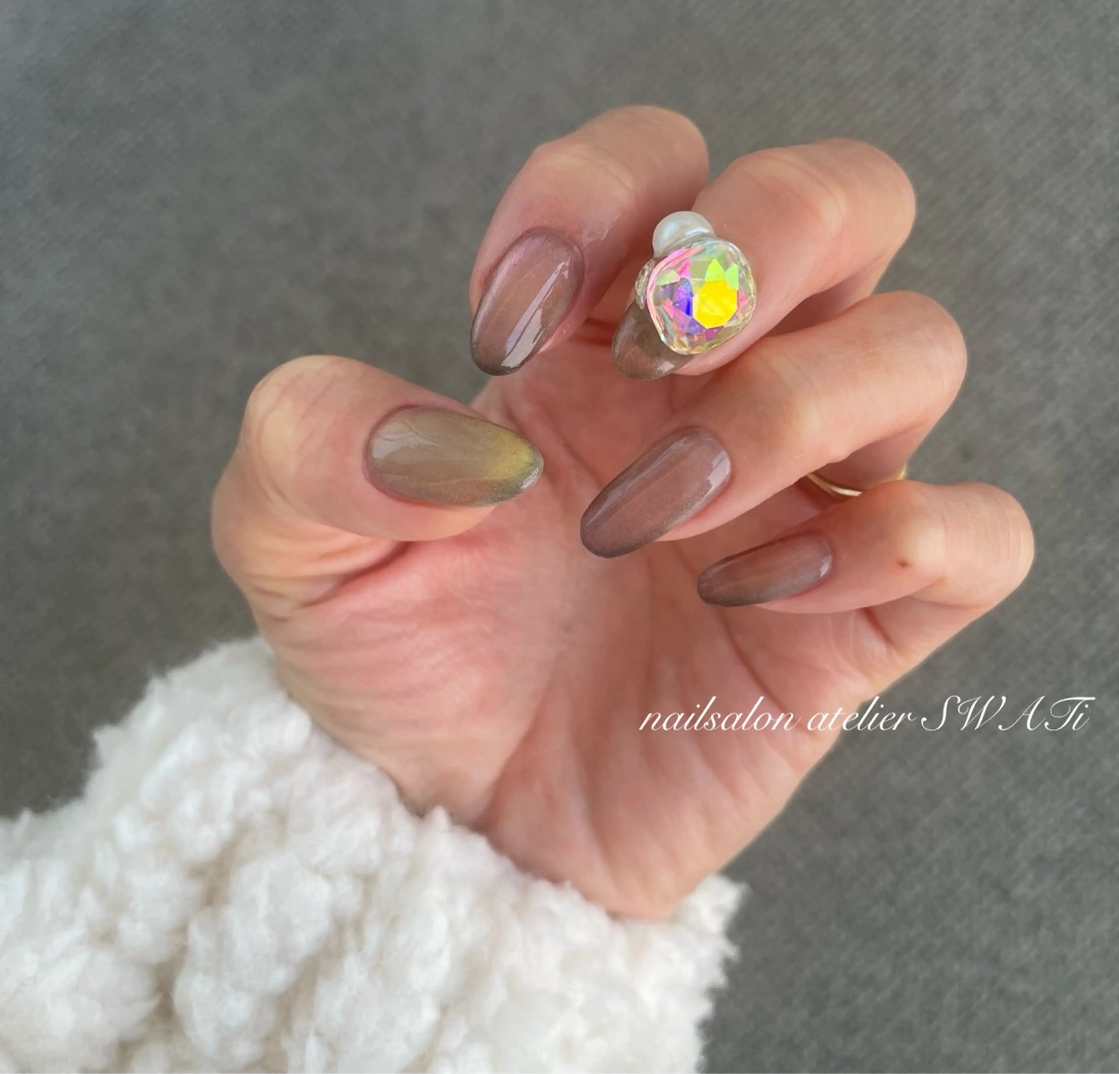 ネイル ハンドネイル ヘアーサロン大野所属・nailsalon SWATiのネイルデザイン