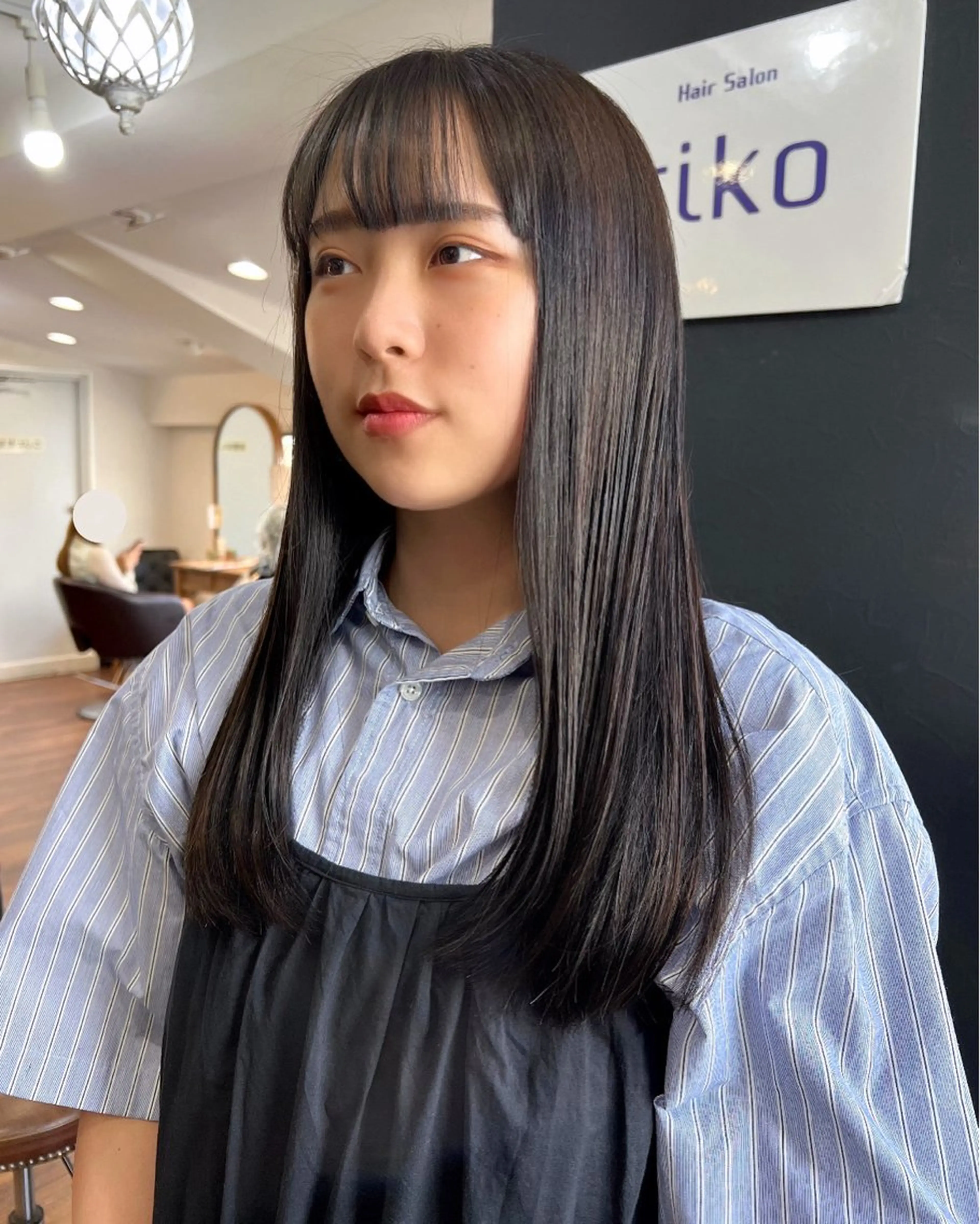 ロング 韓国ヘア 🎀華澄のヘアスタイル