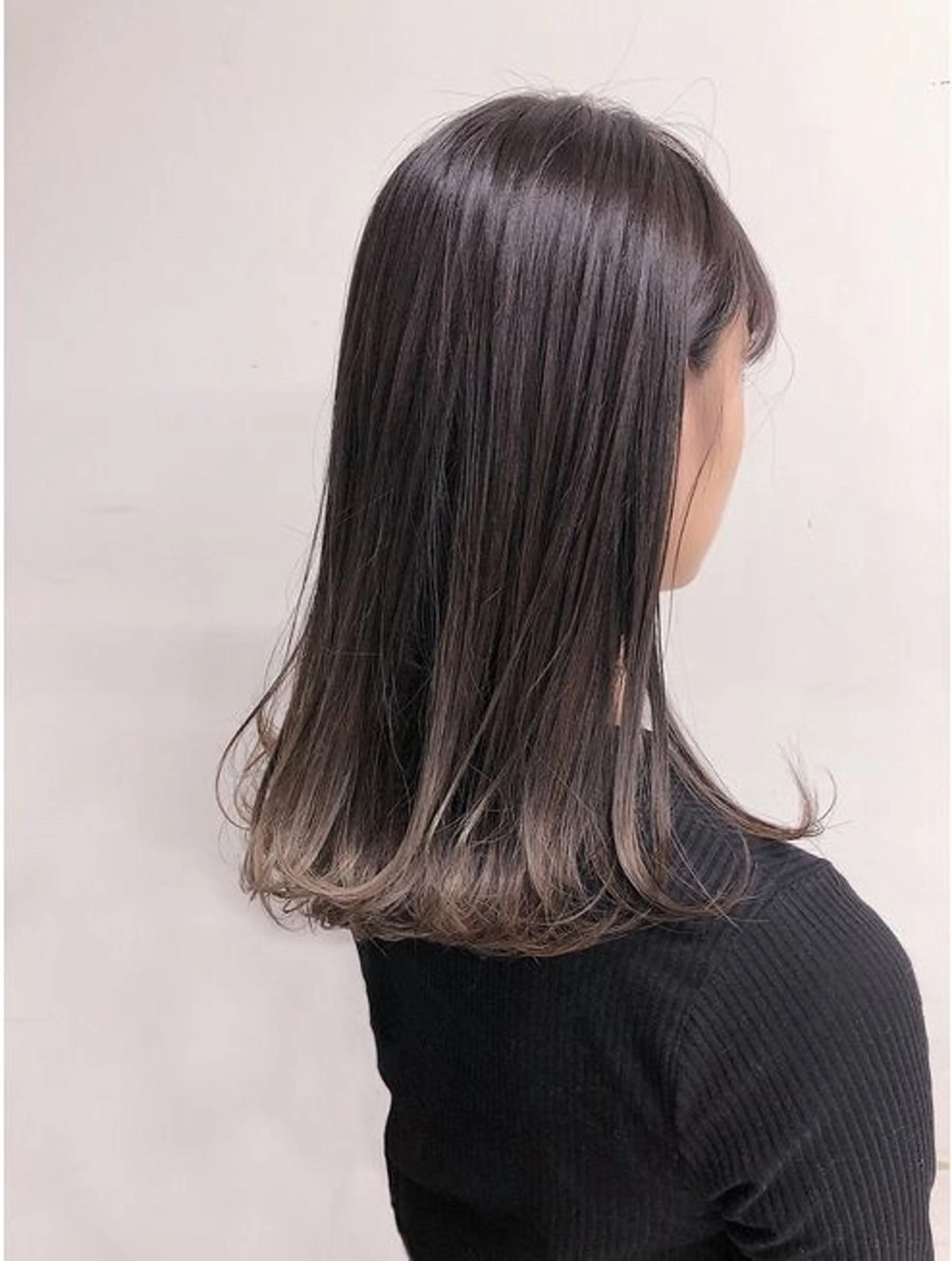 ロング ✨✨ぱつっとボブ /バレイヤージュ✨✨のヘアスタイル