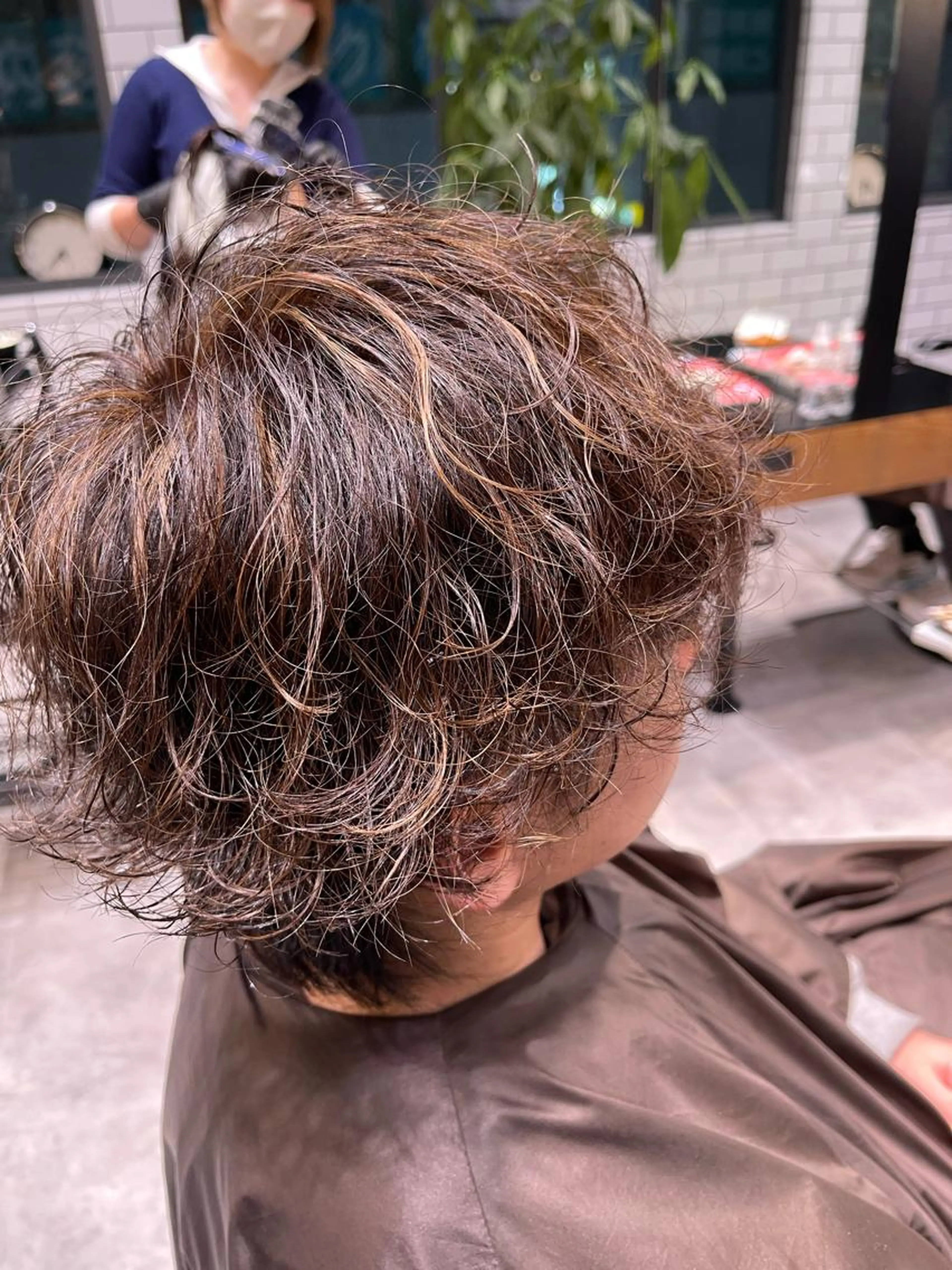 ◎メンズ限定◎ カット+ツイストスパイラルパーマ+ハイライトの写真