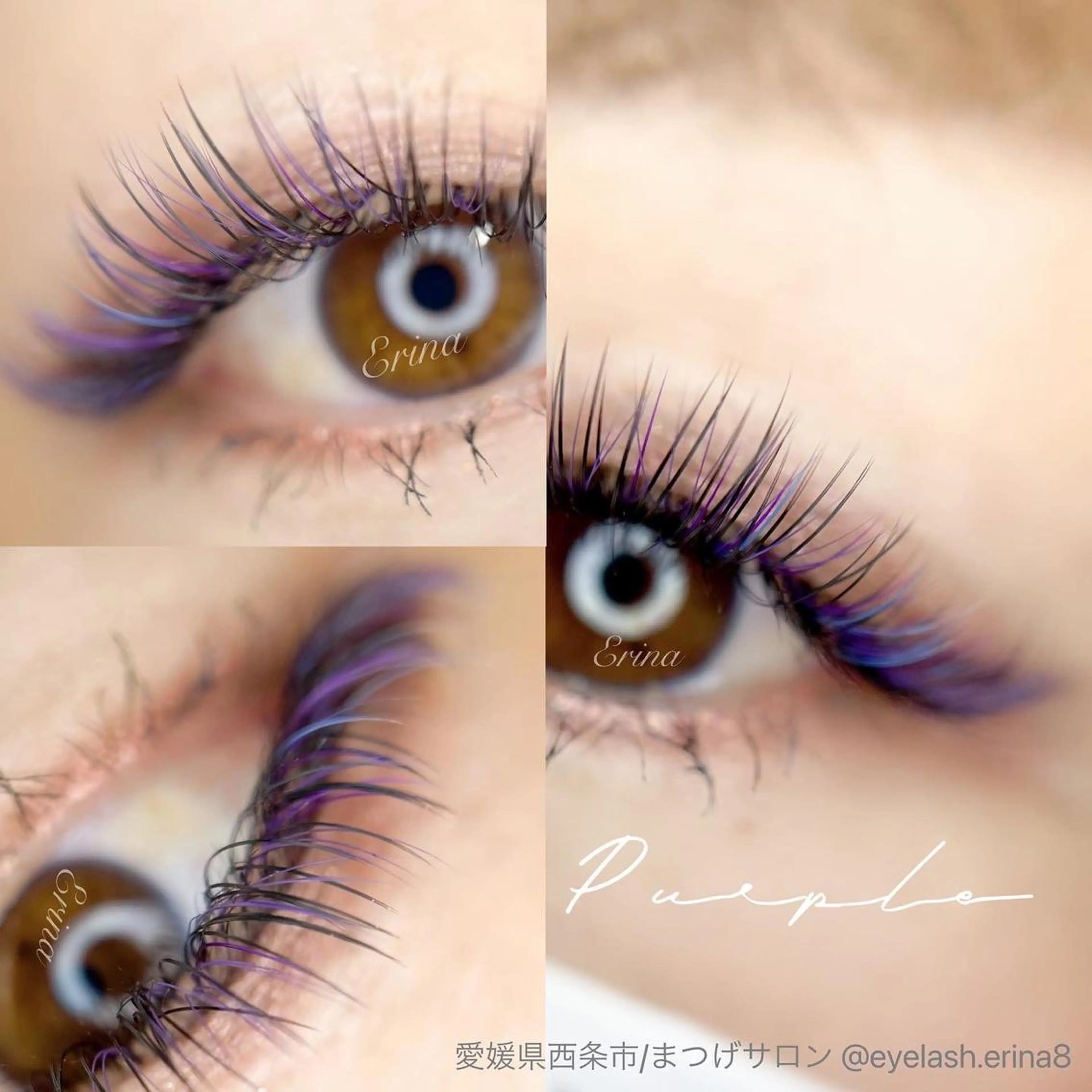 マツエク・マツパ Dimples所属・Dimples ERINAのマツエク・マツパデザイン