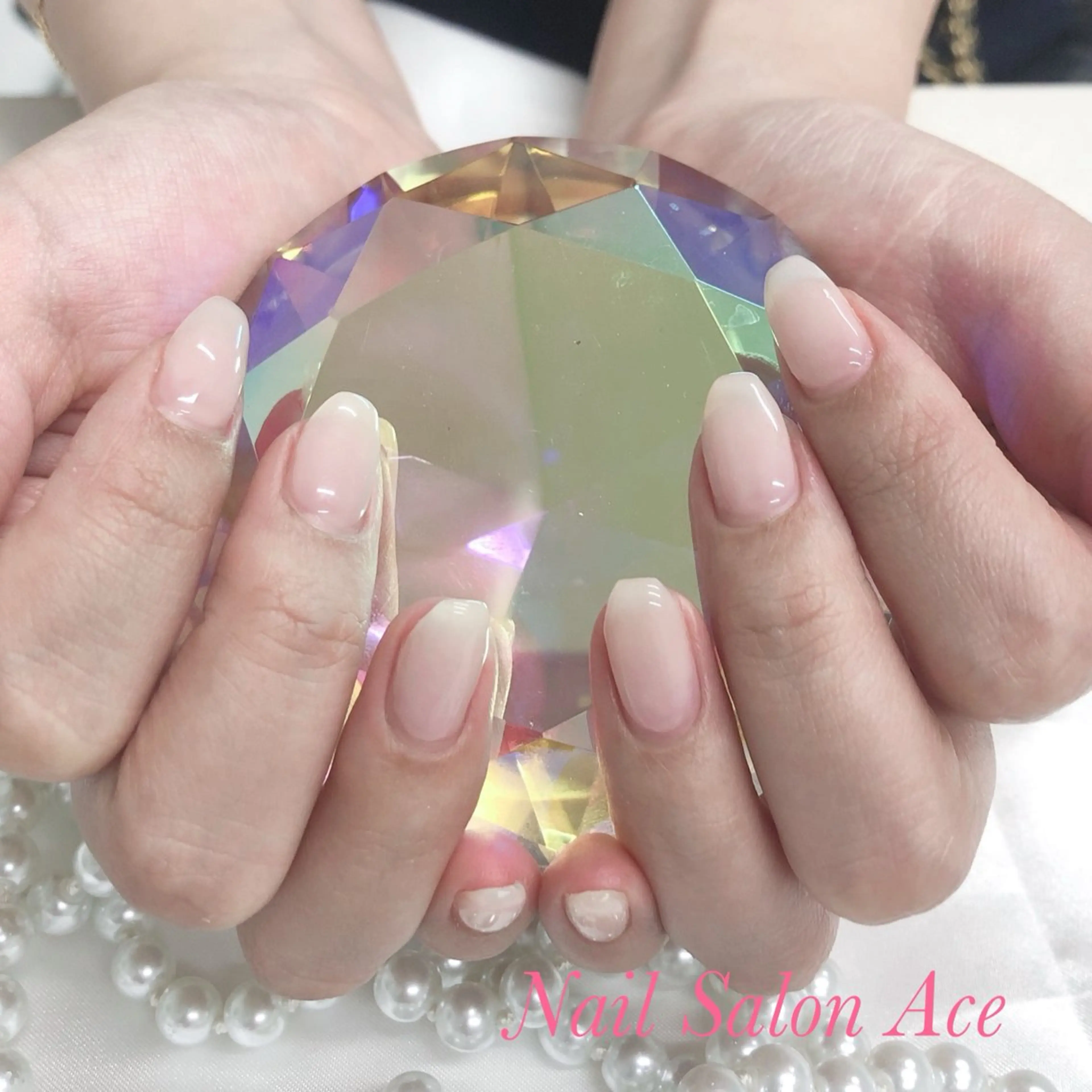 ネイル メンズネイル ワンカラーネイル ハンドネイル ハンドケア Beauty Salon Ace（ネイルサロン　エース）所属・フィルイン専門店 Aceのネイルデザイン