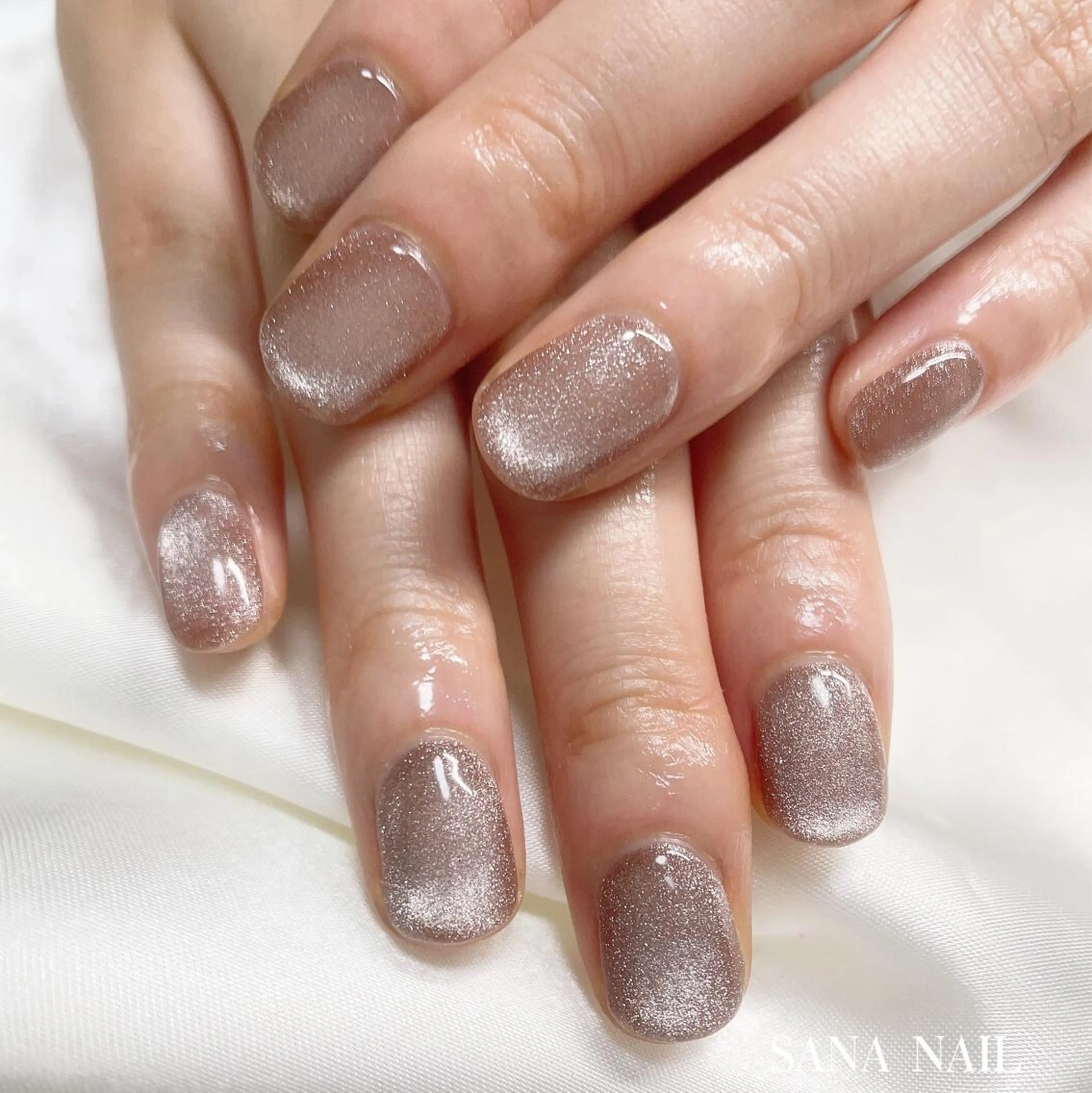 ネイル マグネットネイル ハンドネイル nailsalon SANANAILのネイルデザイン