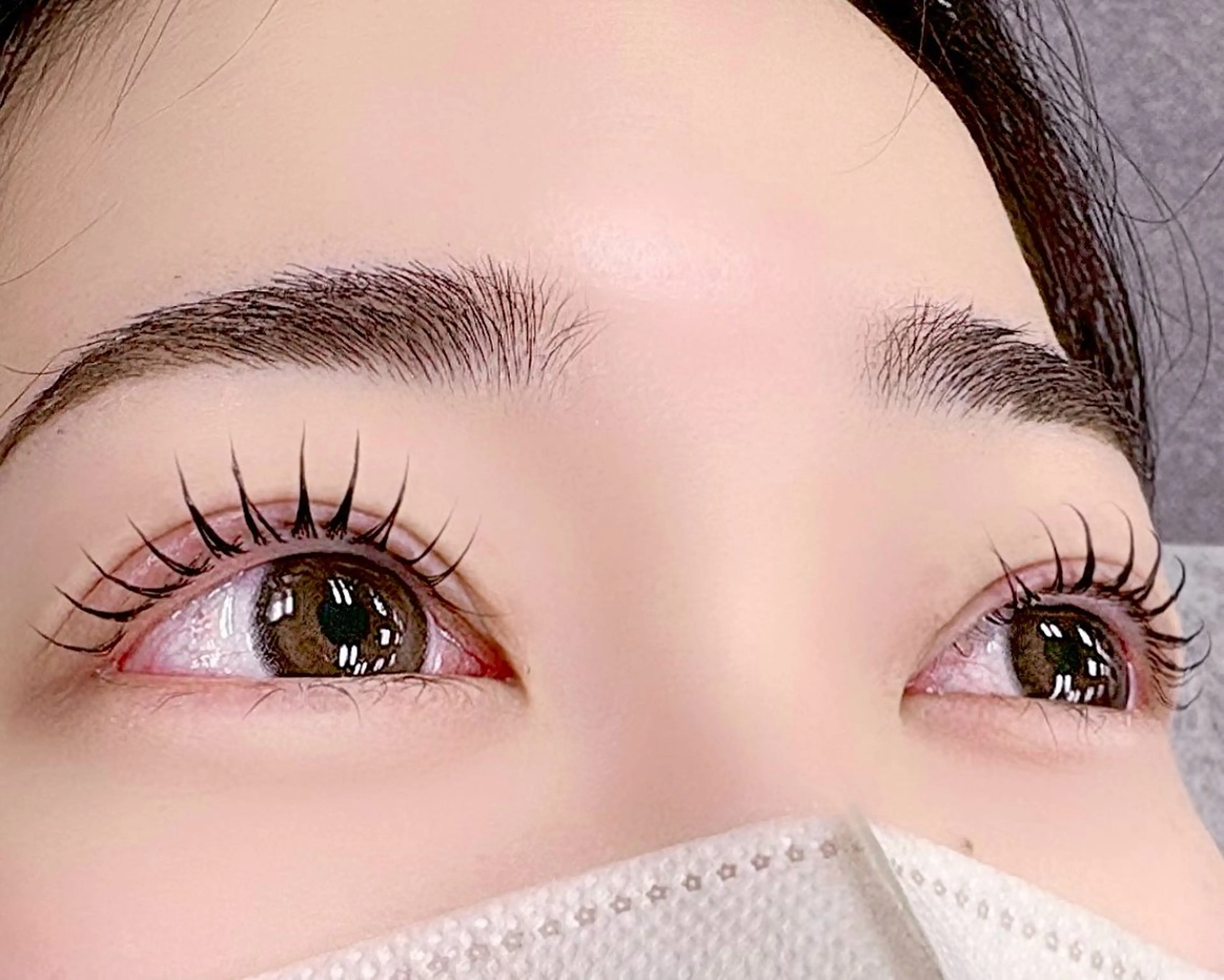 まつ毛カール　ラッシュリフト（上まつ毛）の写真