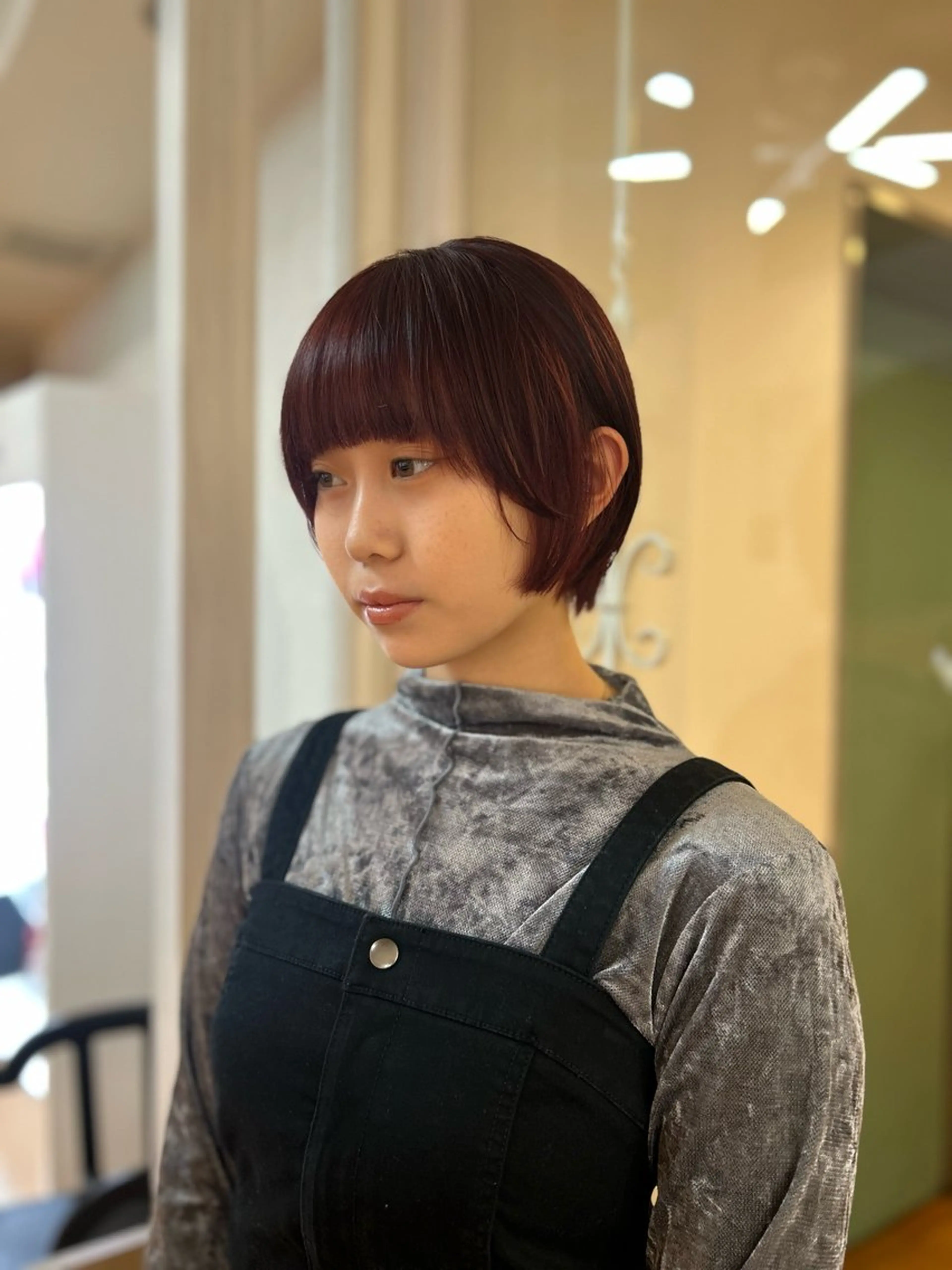 ショート カット ヘアカラー トリートメント CIEL 難波店所属・🎀透明感/レイヤ ー/Kotona🎀のヘアスタイル