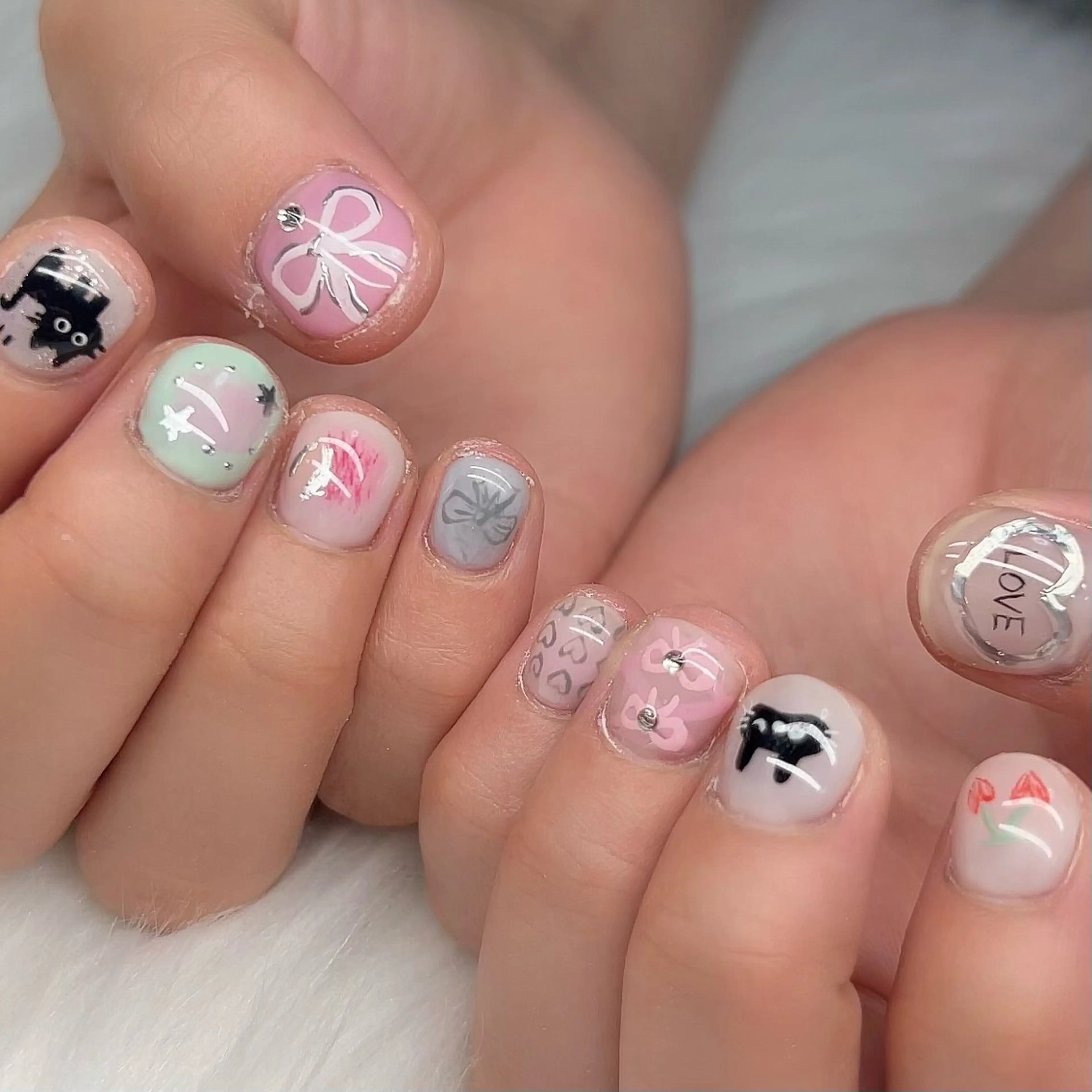 ネイル ハンドネイル 【Yappy🌈】 💖P-tanaのネイルデザイン