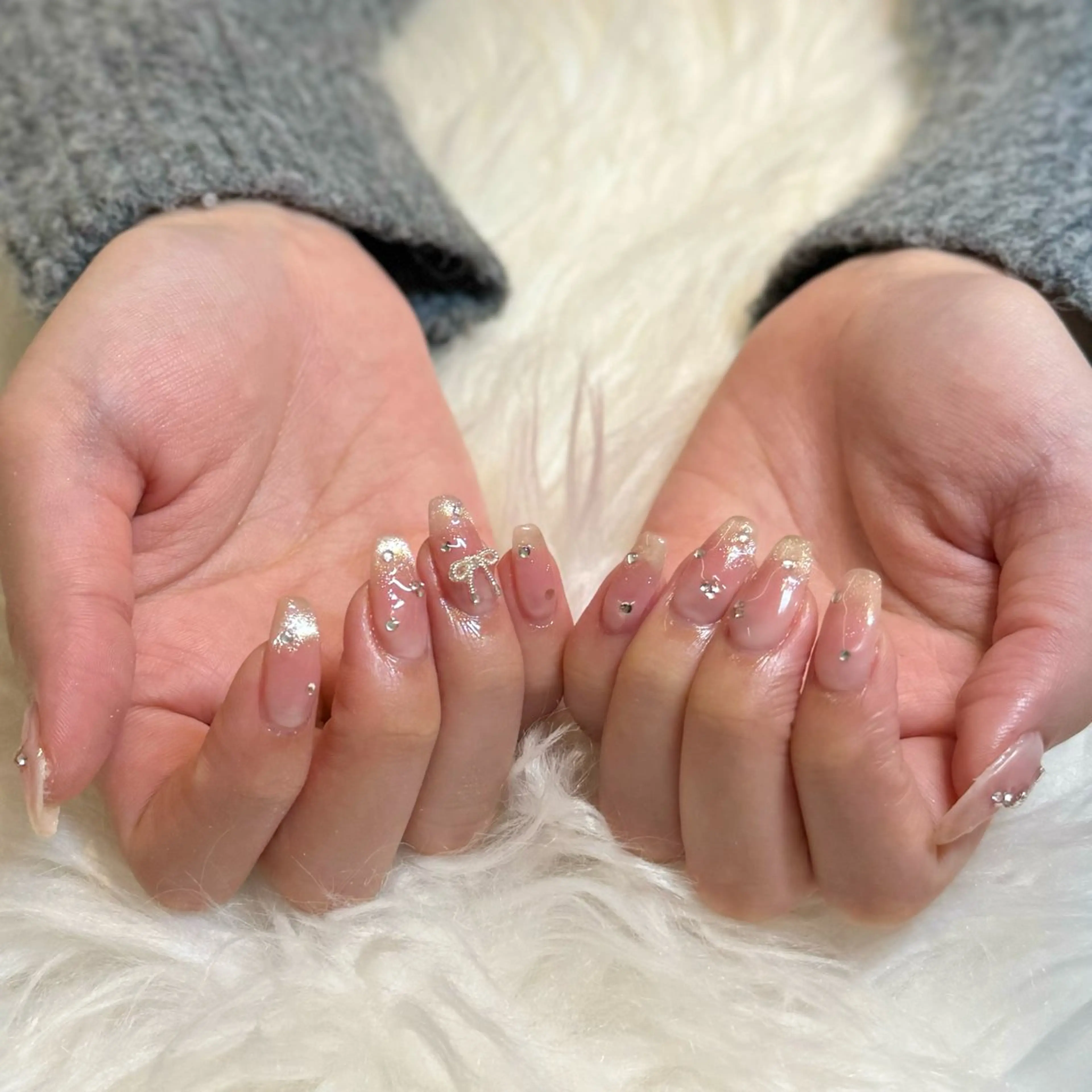 ネイル ハンドネイル ハンドケア Chizuru ☾ ໋のネイルデザイン