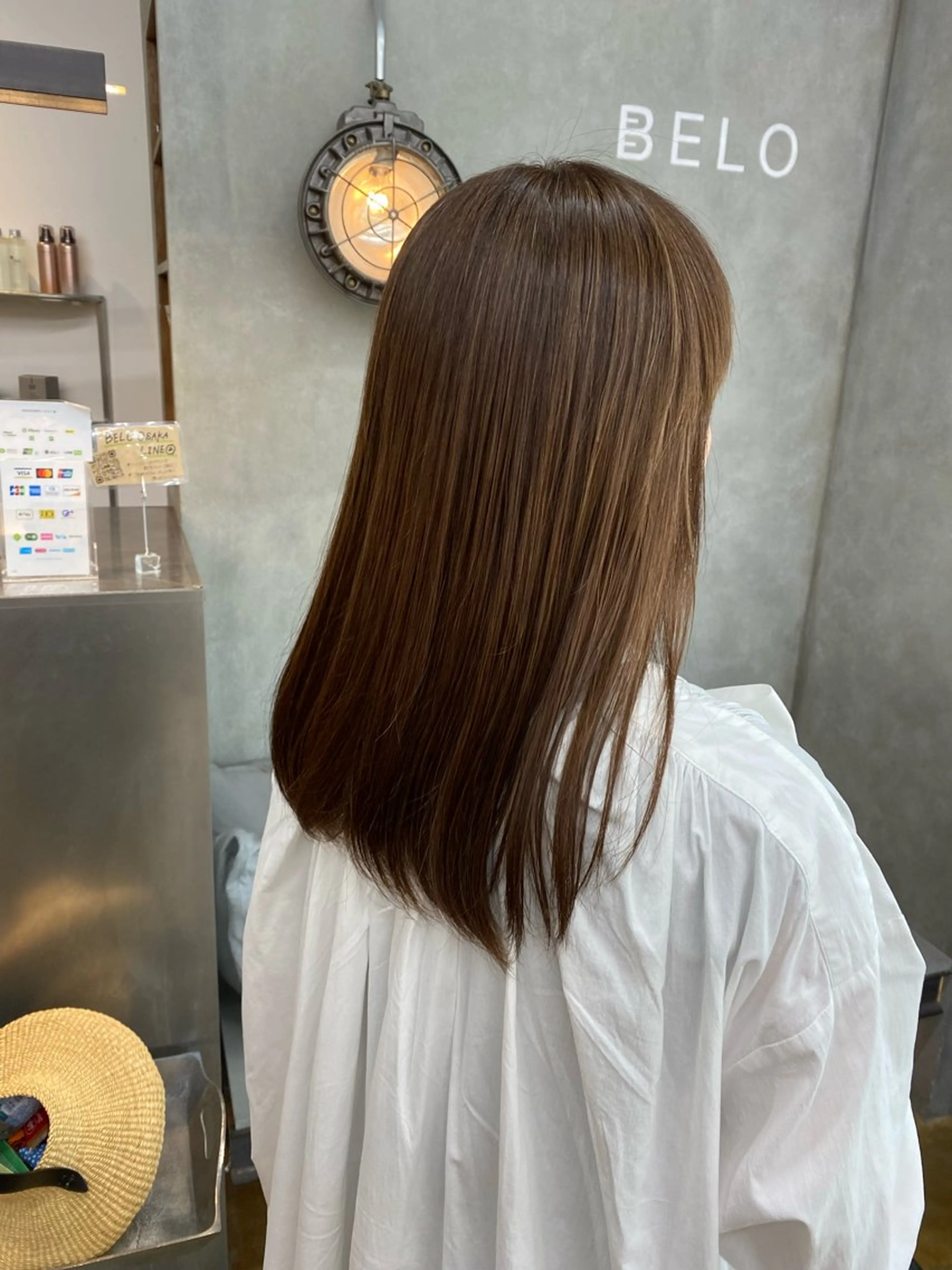 ロング BELO 愛未のヘアスタイル