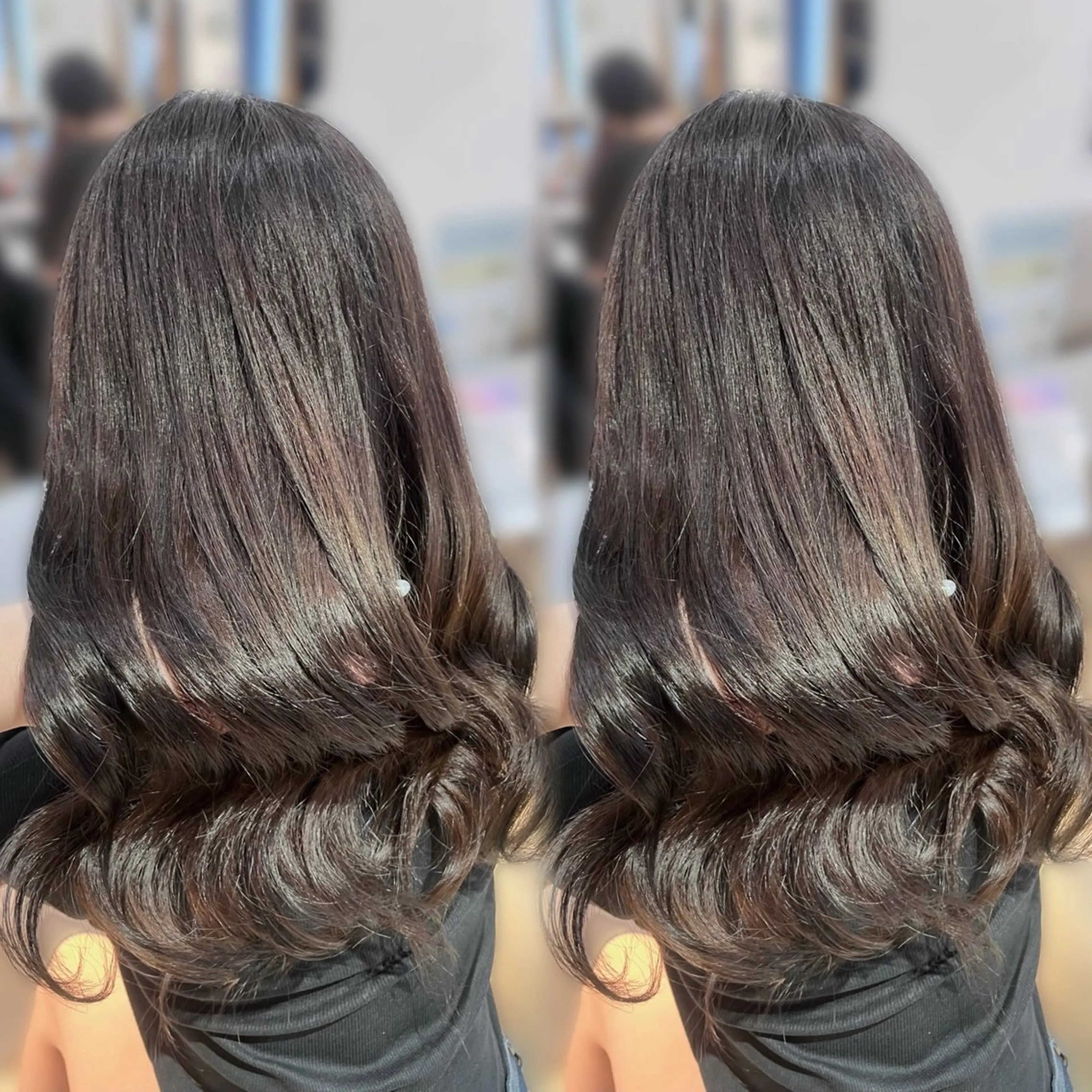 ロング ヘアカラー 🩶ゆめ🩶 カラーモデル様募集中のヘアスタイル