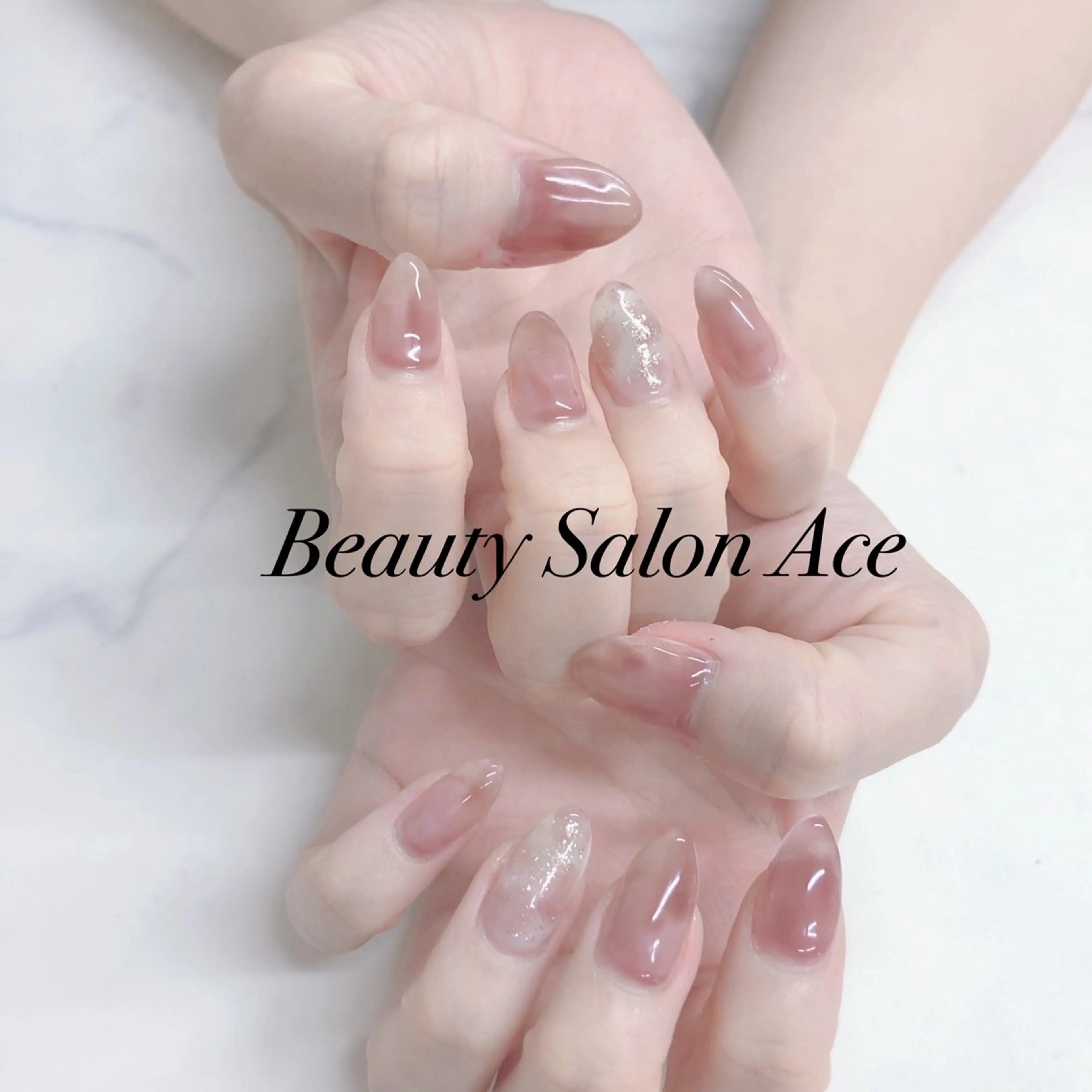 ネイル メンズネイル ハンドネイル ハンドケア Beauty Salon Ace（ネイルサロン　エース）所属・池袋フィルイン Ace♡長さだしのネイルデザイン