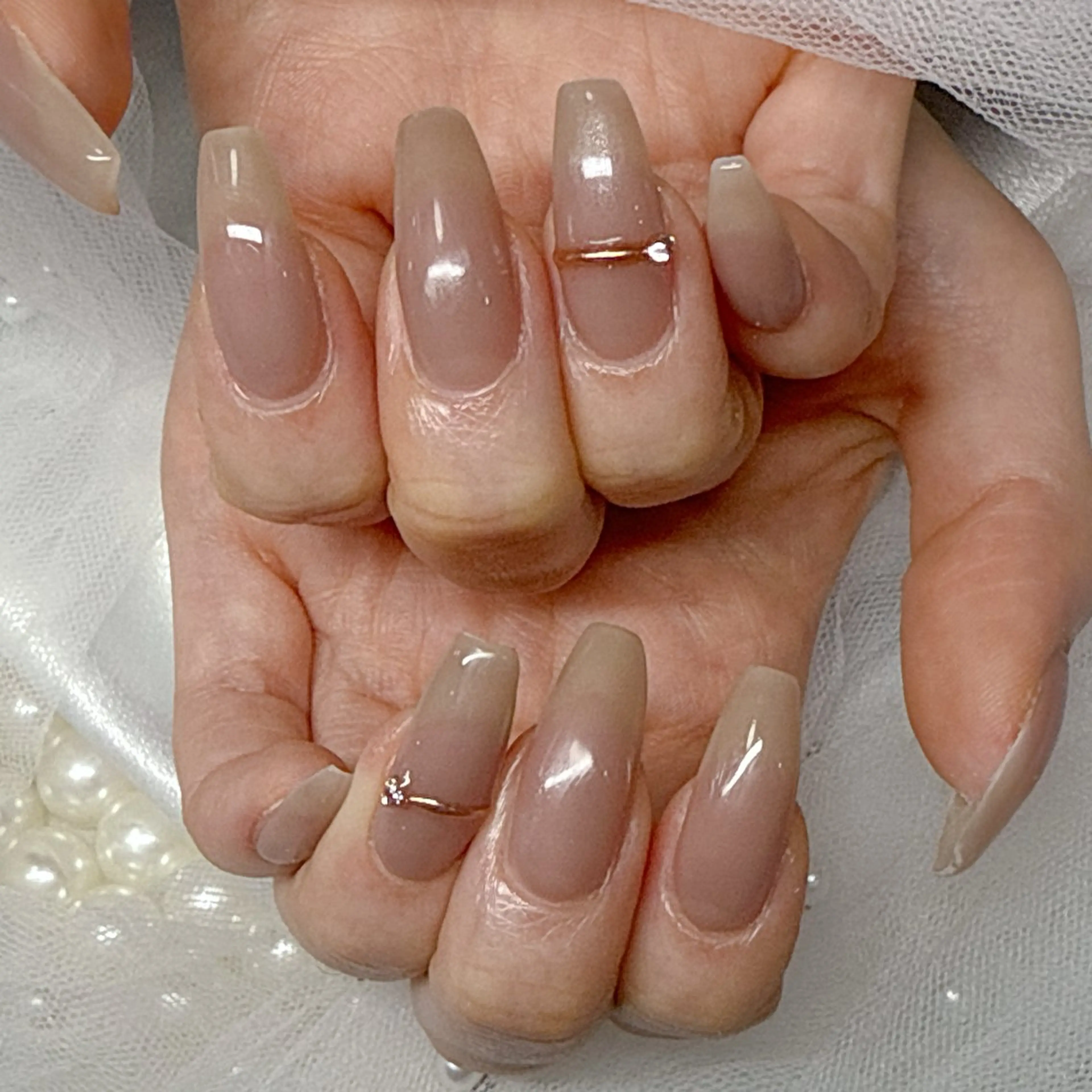 ネイル ハンドネイル 長さだし専門Minami所属・MN Nail salonのネイルデザイン